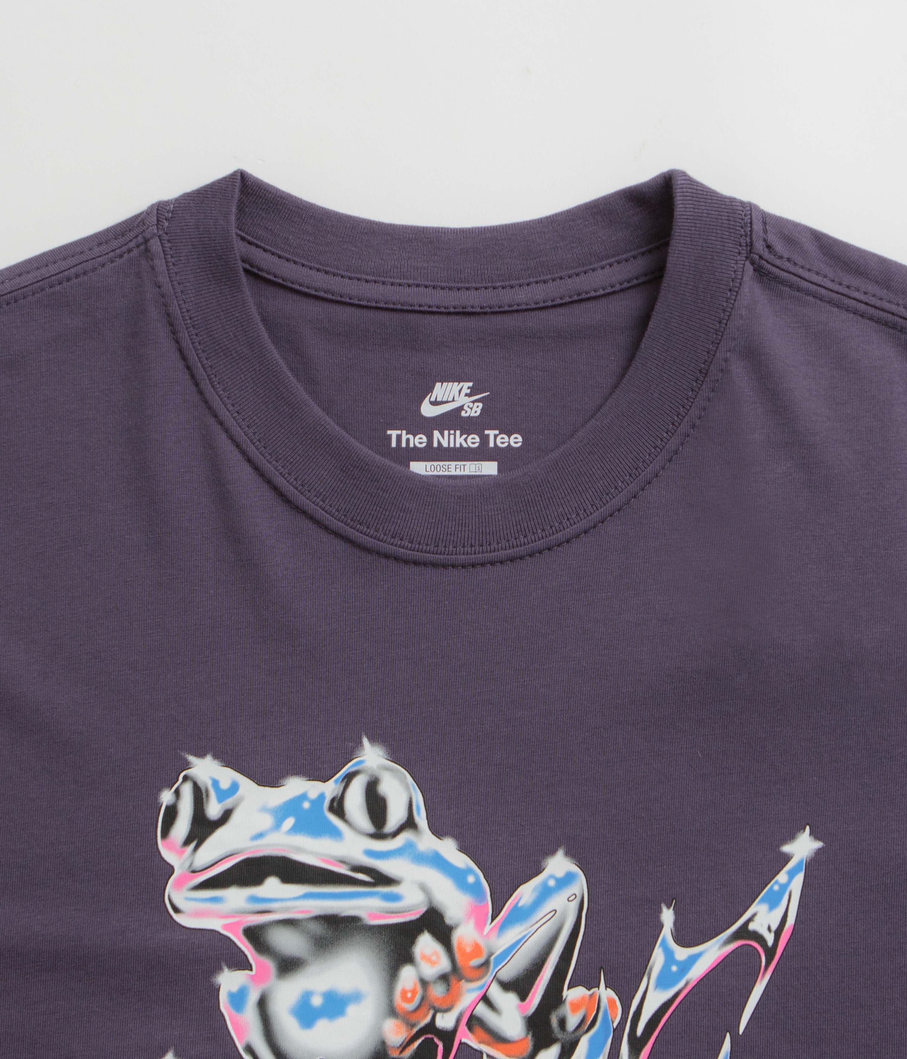 Nike SB Lazy Gawd T-Shirt - Dark Raisin - Image 2