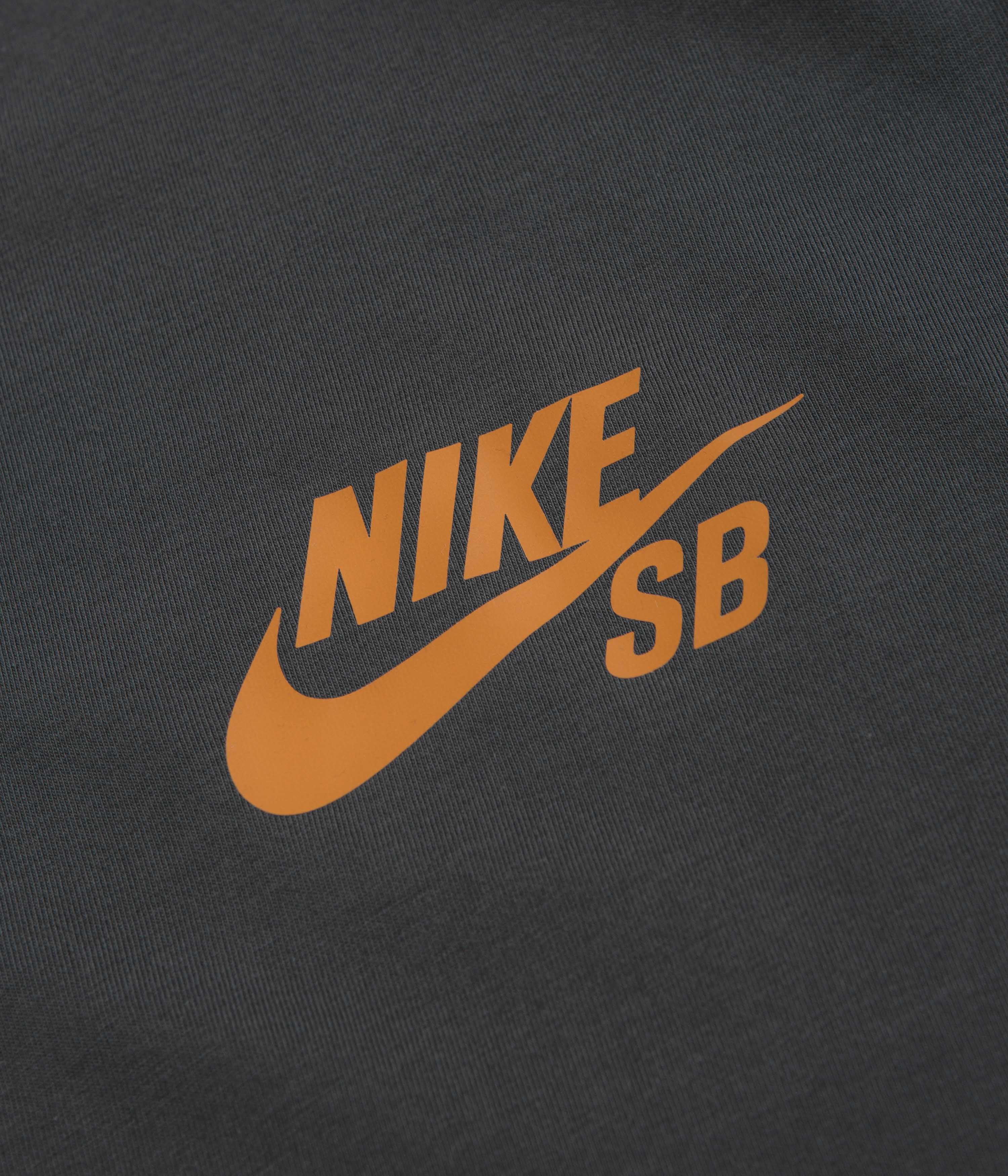 Nike SB Logo T-Shirt - Dark Smoke Grey - Image 3