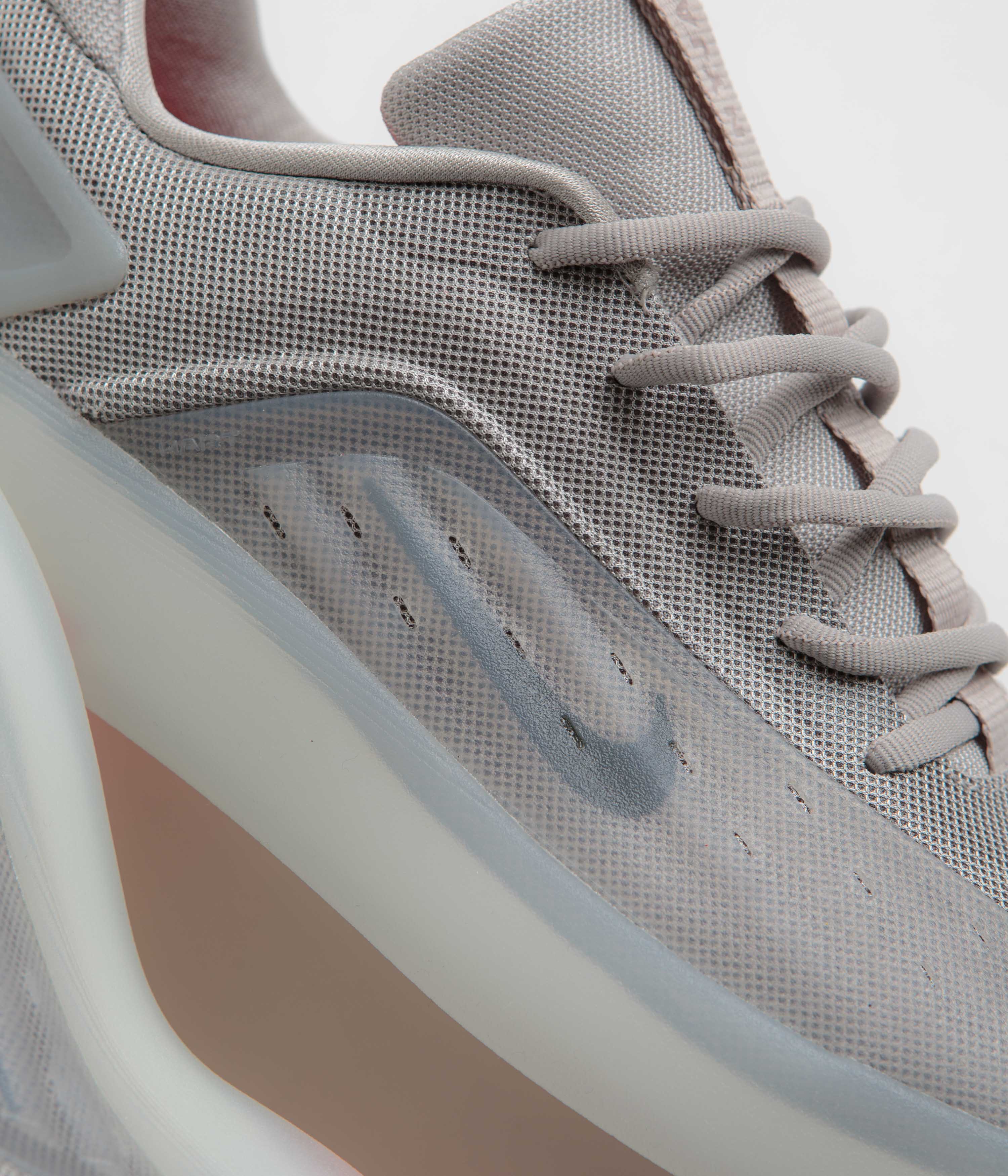 Nike SB Nyjah 4 Shoes - College Grey / Mink Brown - Light Silver - Image 3