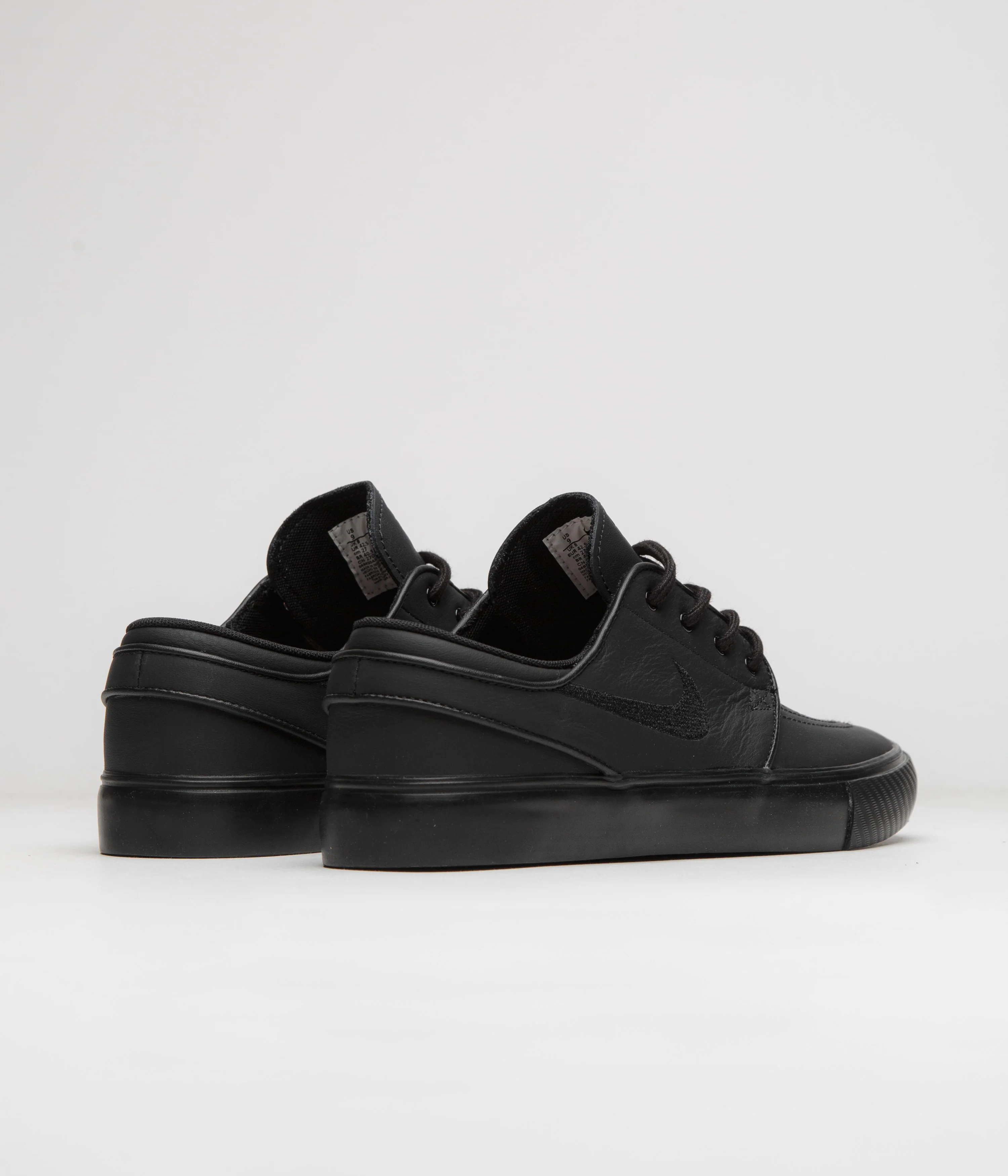 Nike SB Orange Label Janoski OG+ Shoes - Black / Black - Black - Black - Image 4