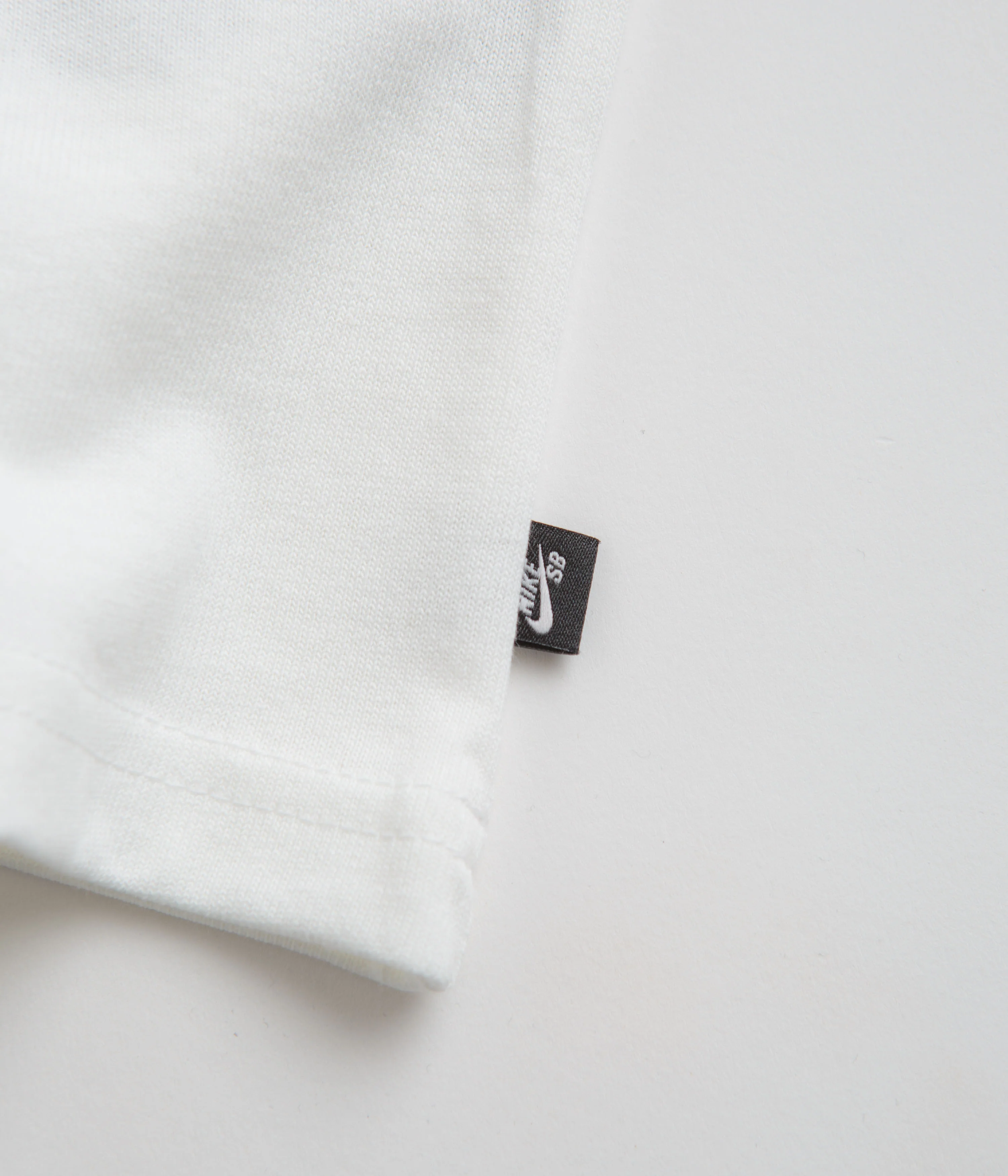 Nike SB Patch Logo T-Shirt - White - Image 4