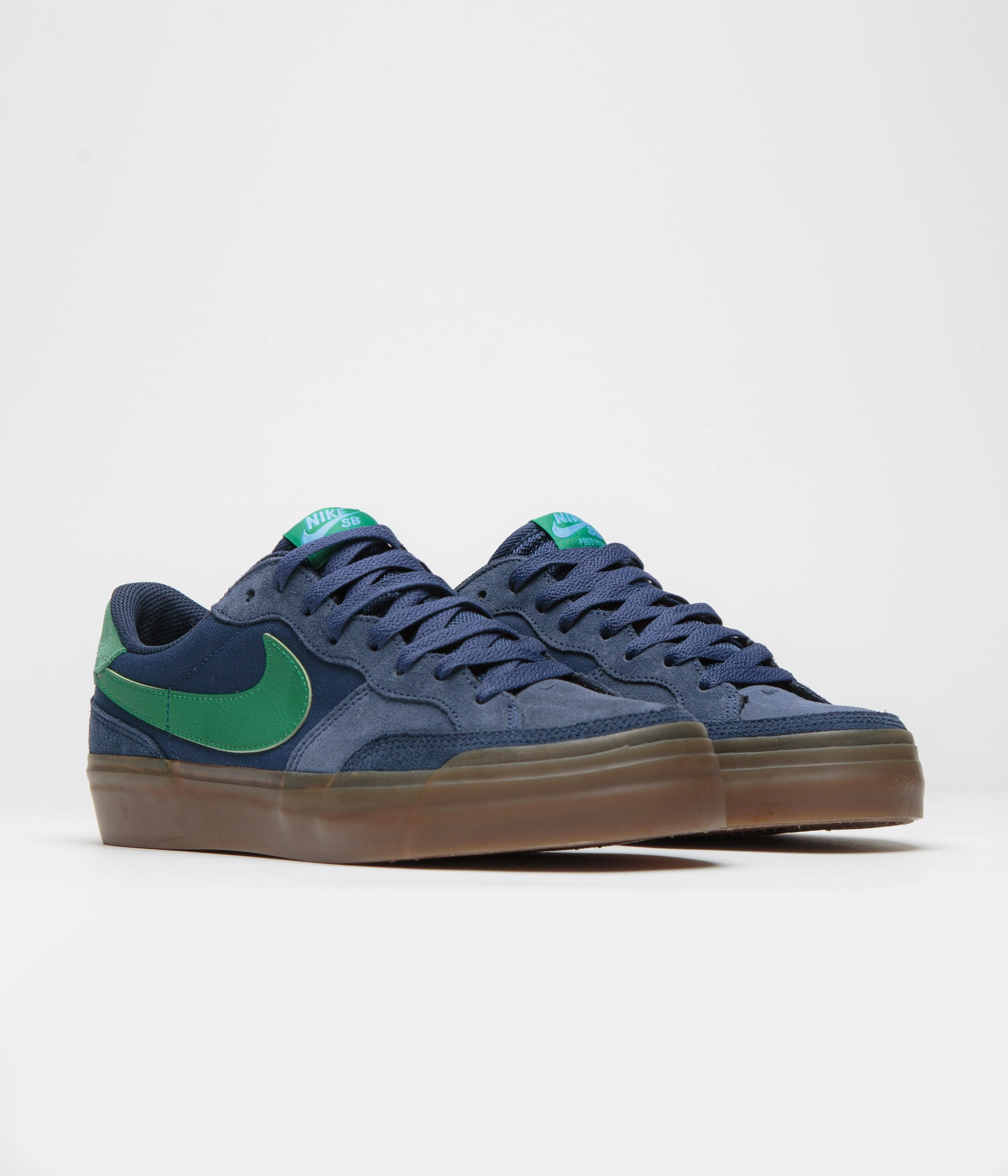 Nike SB Pogo Plus Shoes - Midnight Navy / Malachite - Obsidian - Image 2