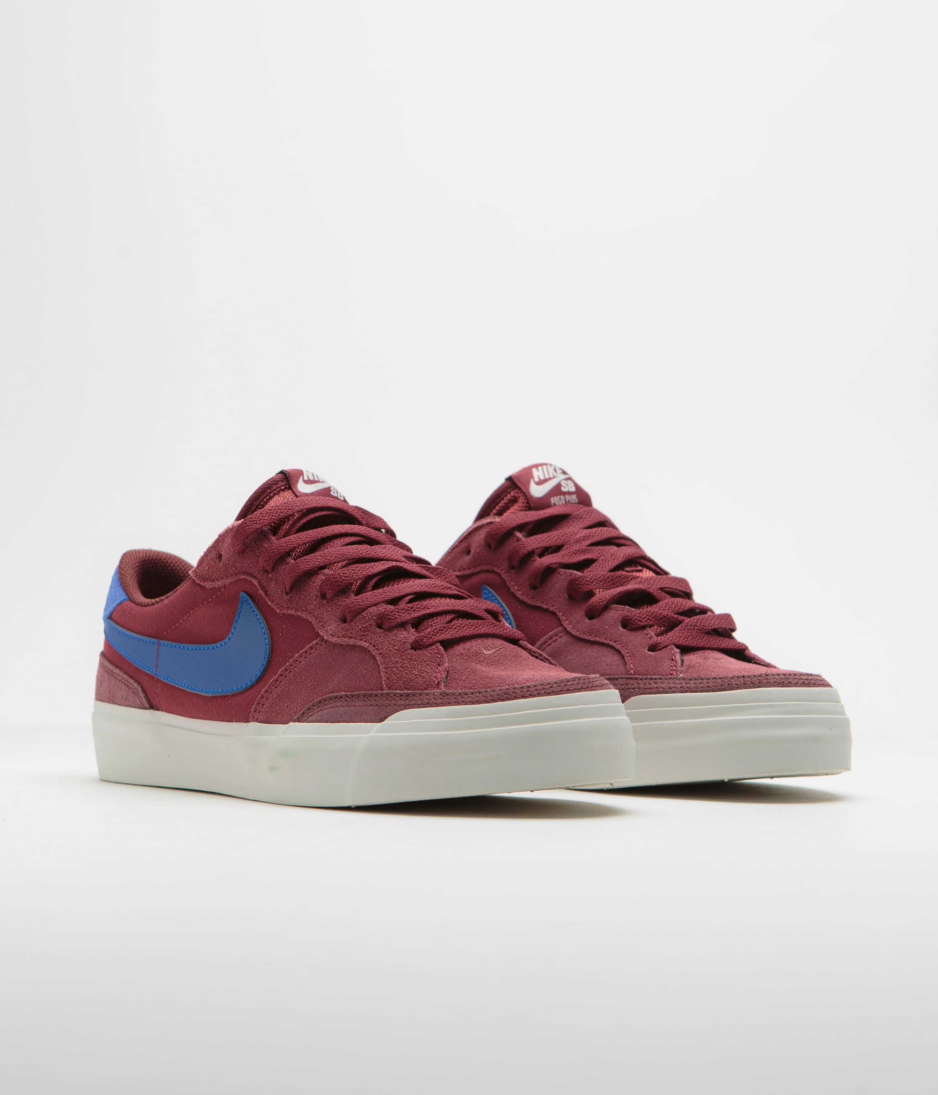 Nike SB Pogo Plus Shoes - Team Red / Hyper Royal - Dark Team Red - Image 2