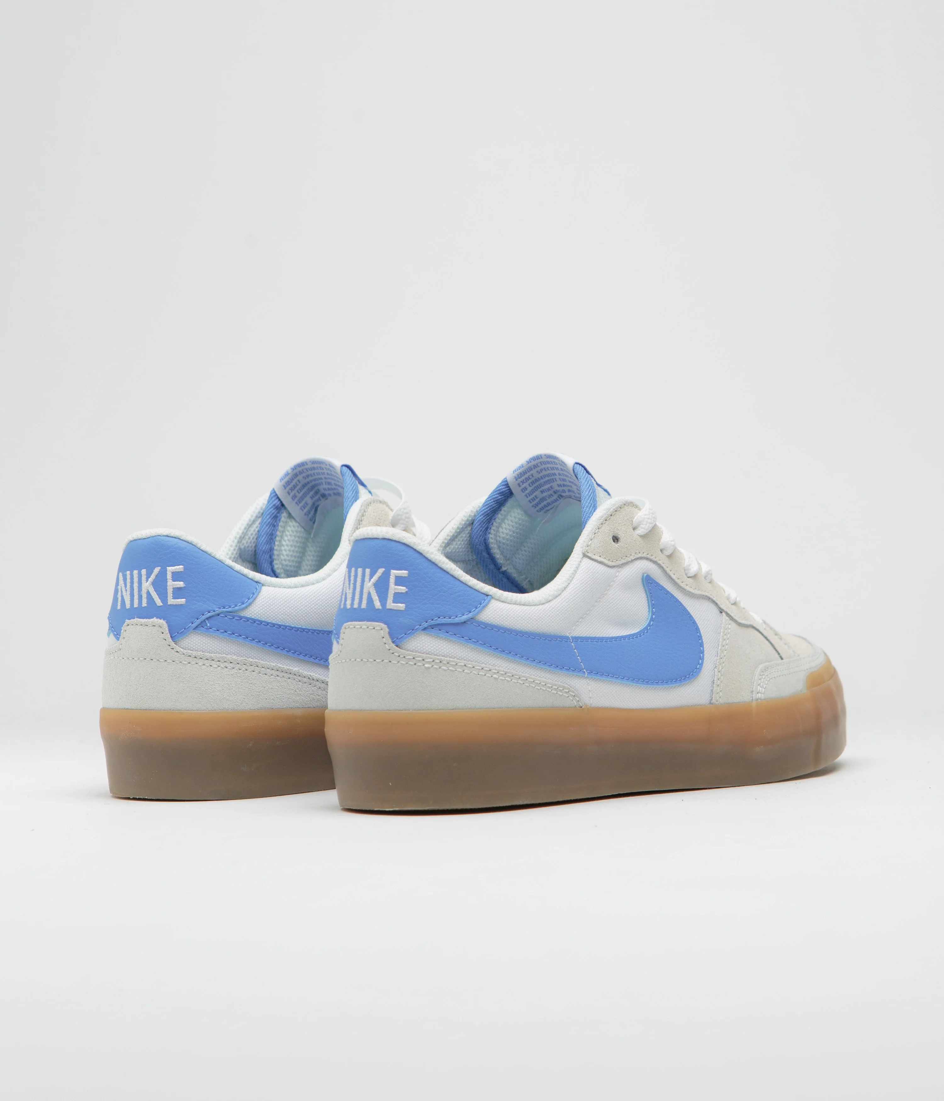 Nike SB Pogo Shoes - Summit White / University Blue - White - Image 4