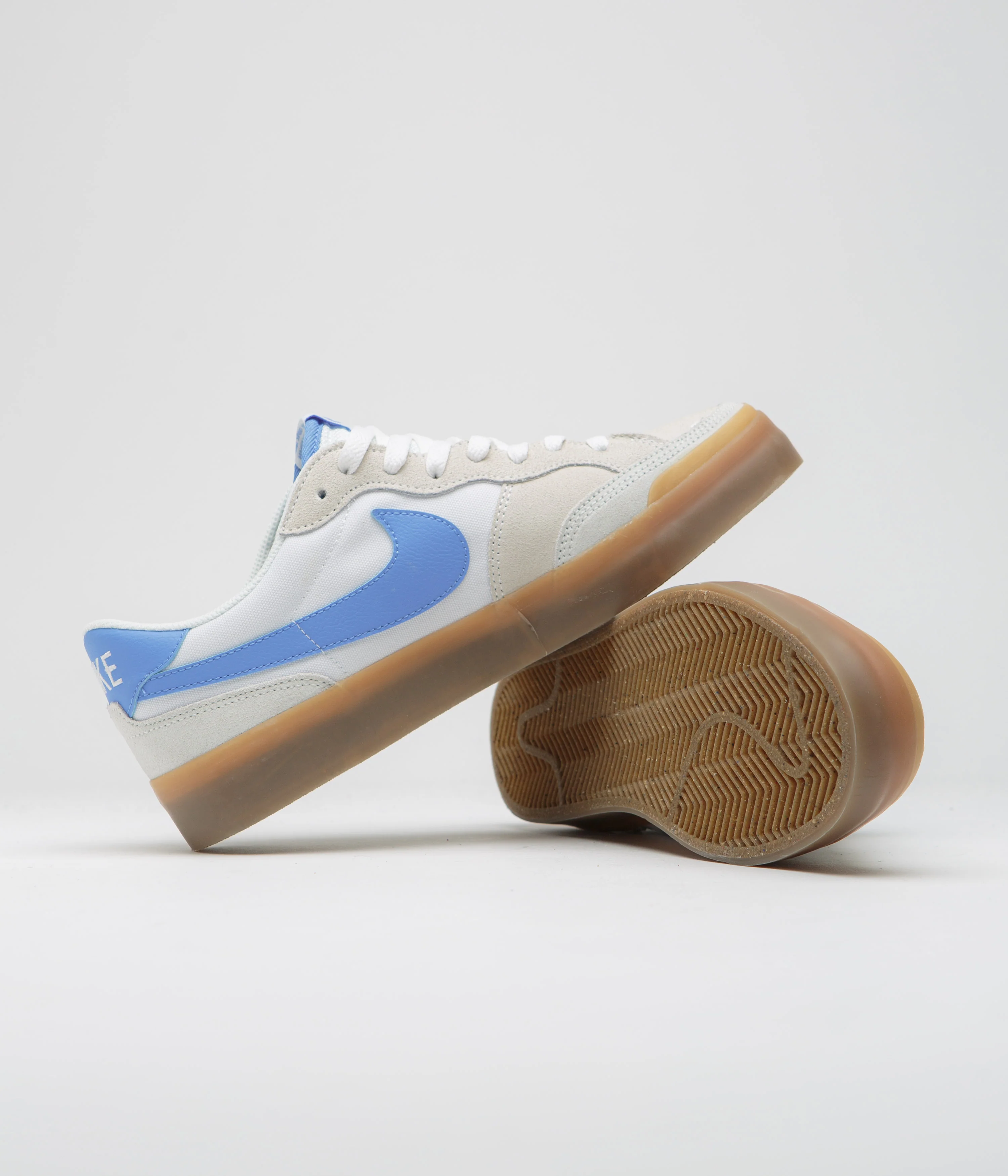 Nike SB Pogo Shoes - Summit White / University Blue - White - Image 5