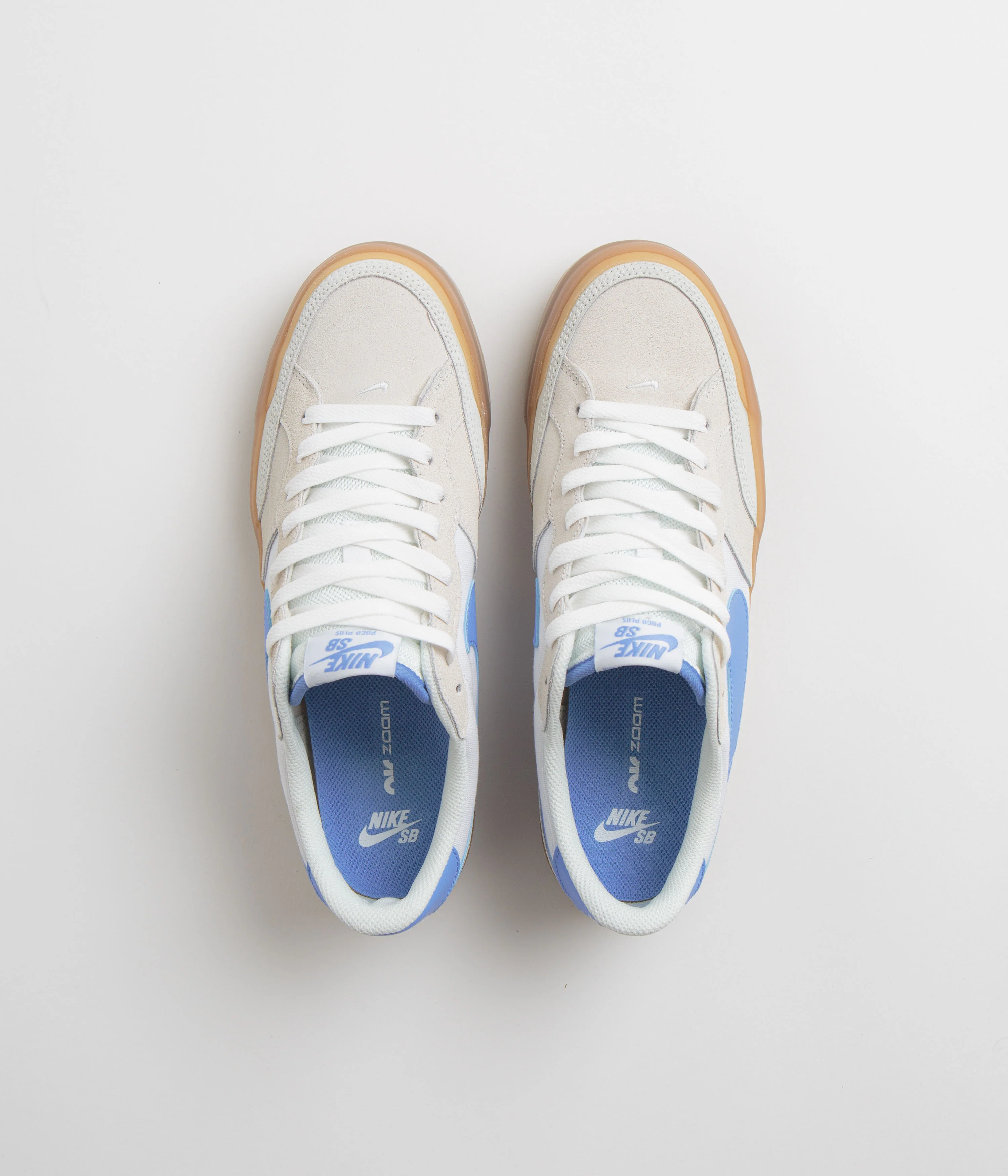 Nike SB Pogo Shoes - Summit White / University Blue - White - Image 7