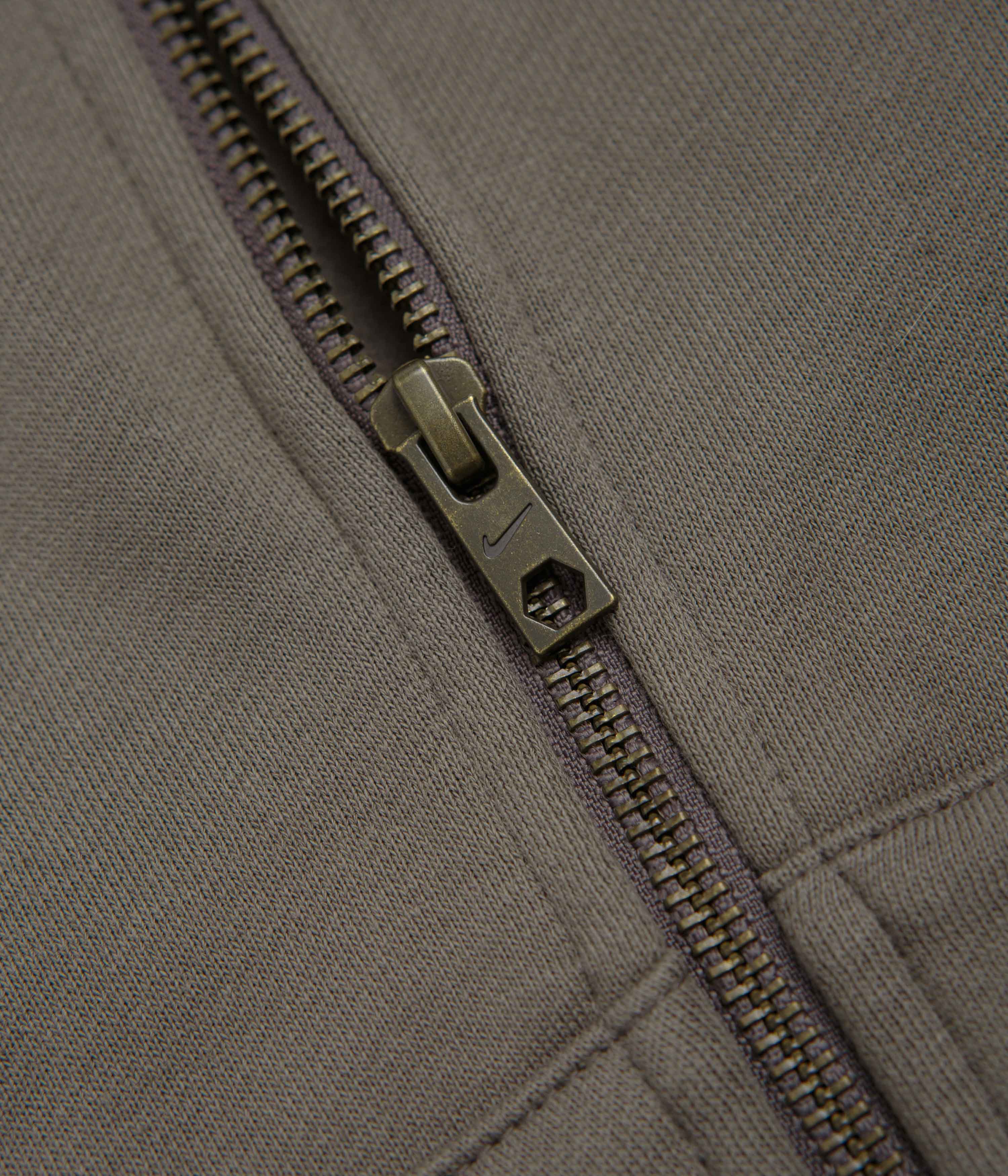 Nike SB Pool Airs Full Zip Hoodie - Cave Stone / White - Image 5