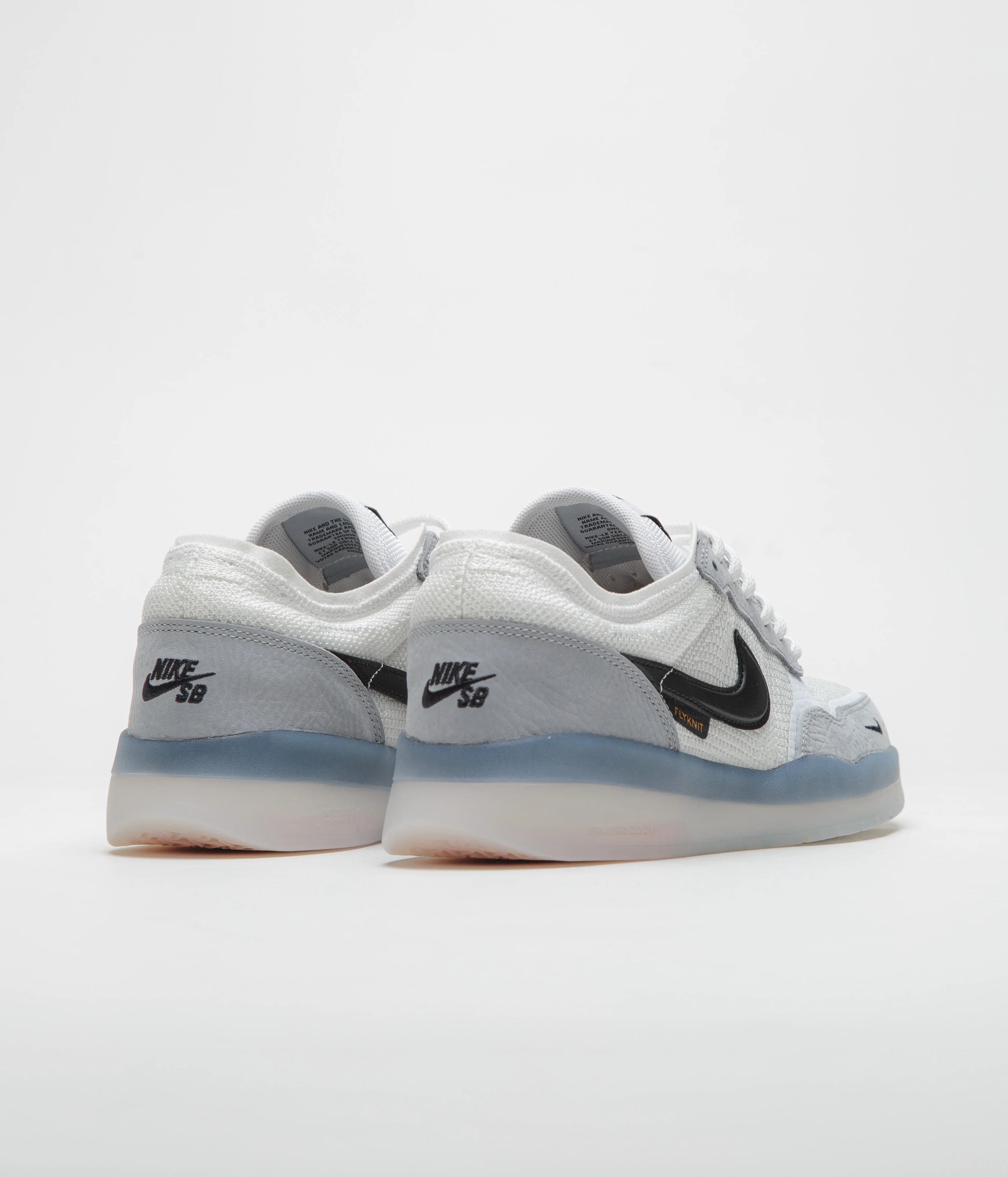 Nike SB PS8 Shoes - Wolf Grey / Black - Wolf Grey - White - Image 4