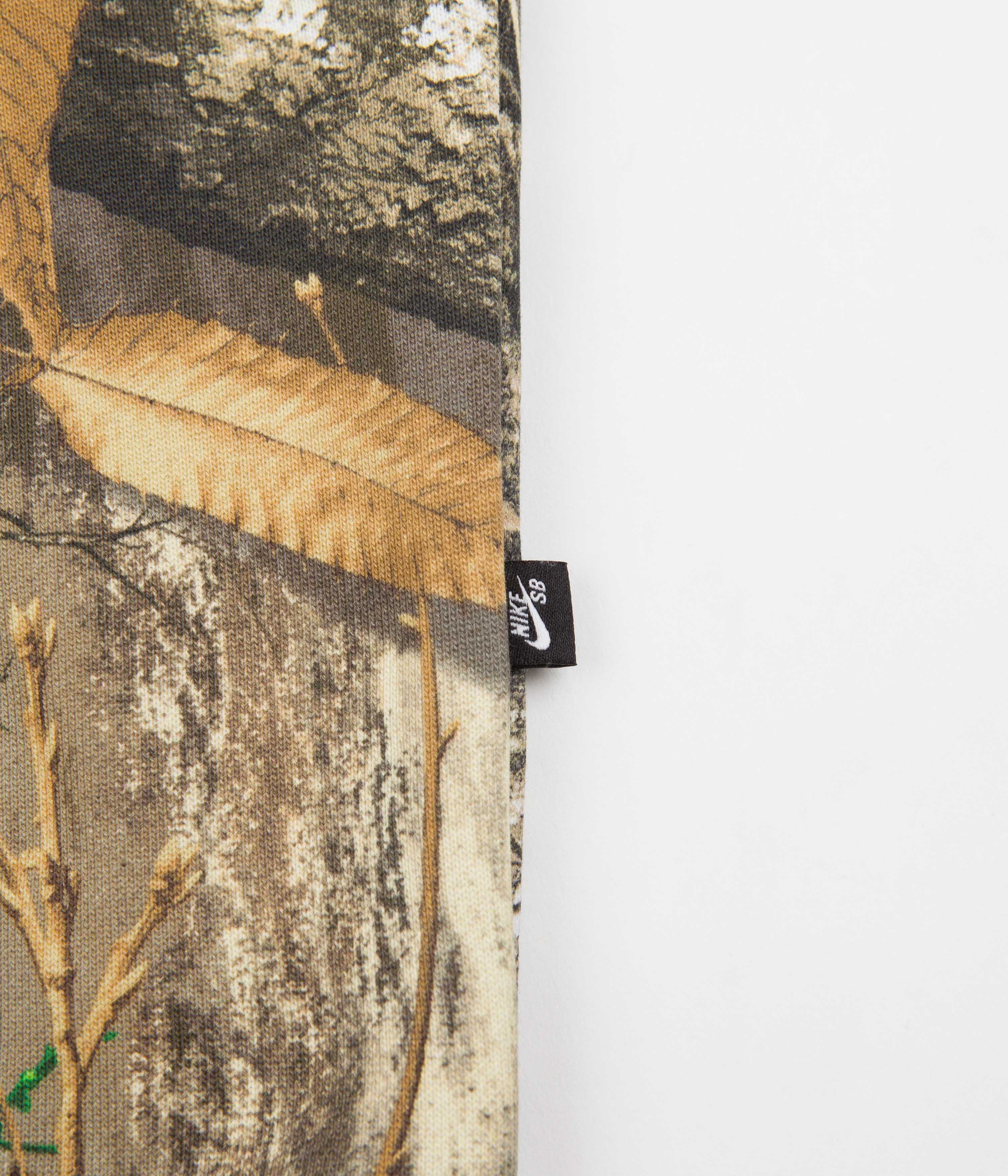 Nike SB Realtree Hoodie - Khaki / White - Image 4