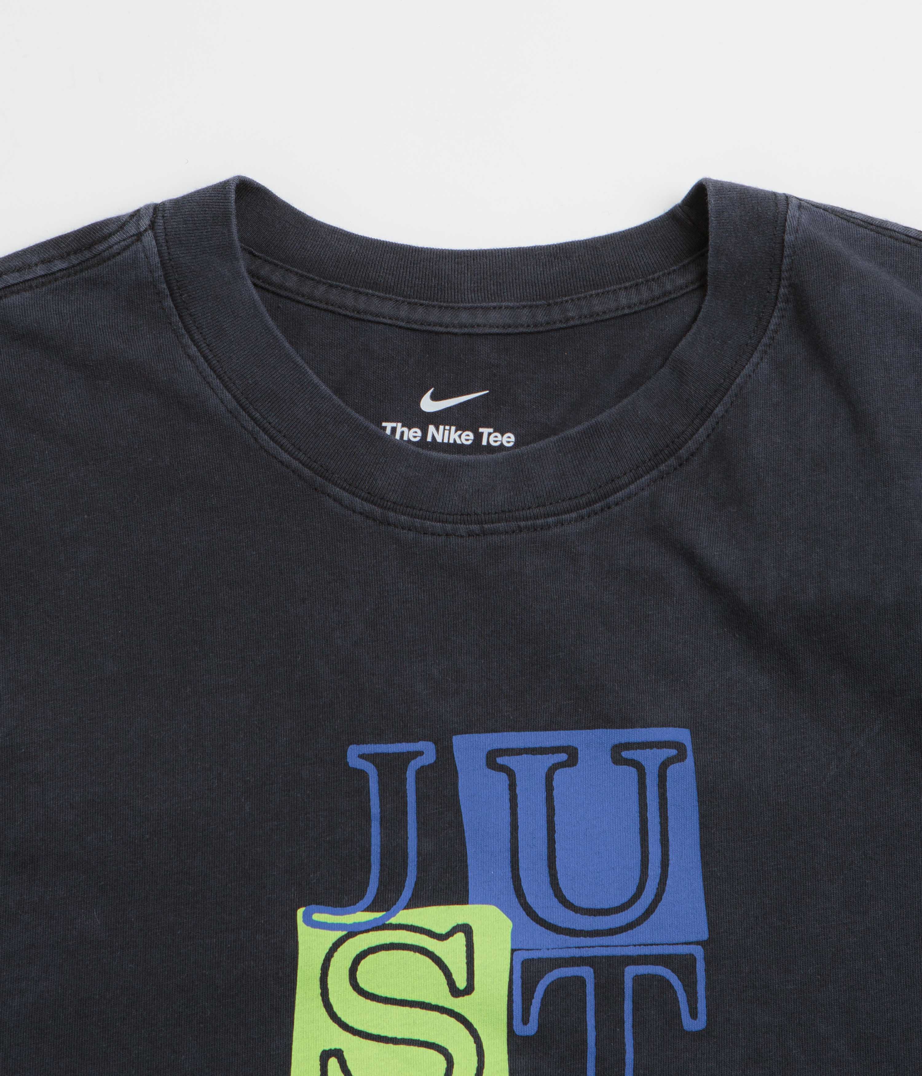 Nike SB Remake JDI T-Shirt - Black - Image 2