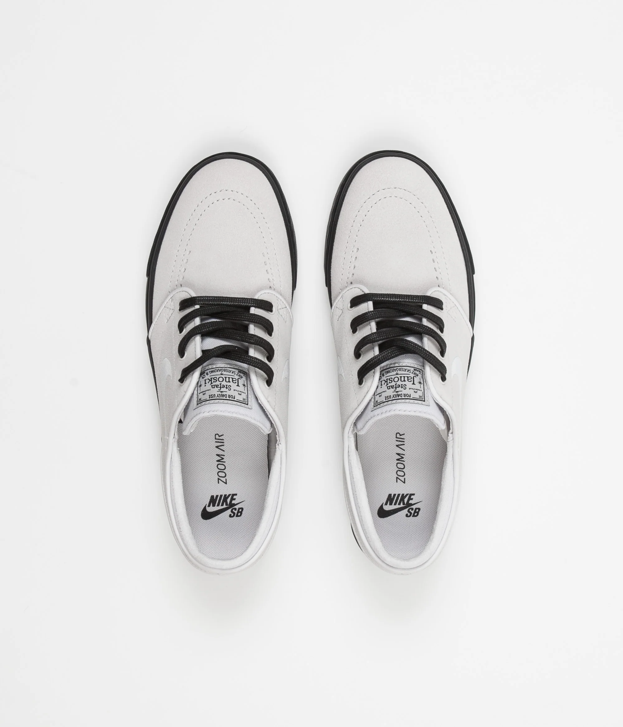 Nike SB Stefan Janoski Shoes - Vast Grey / Vast Grey - Black - Image 7