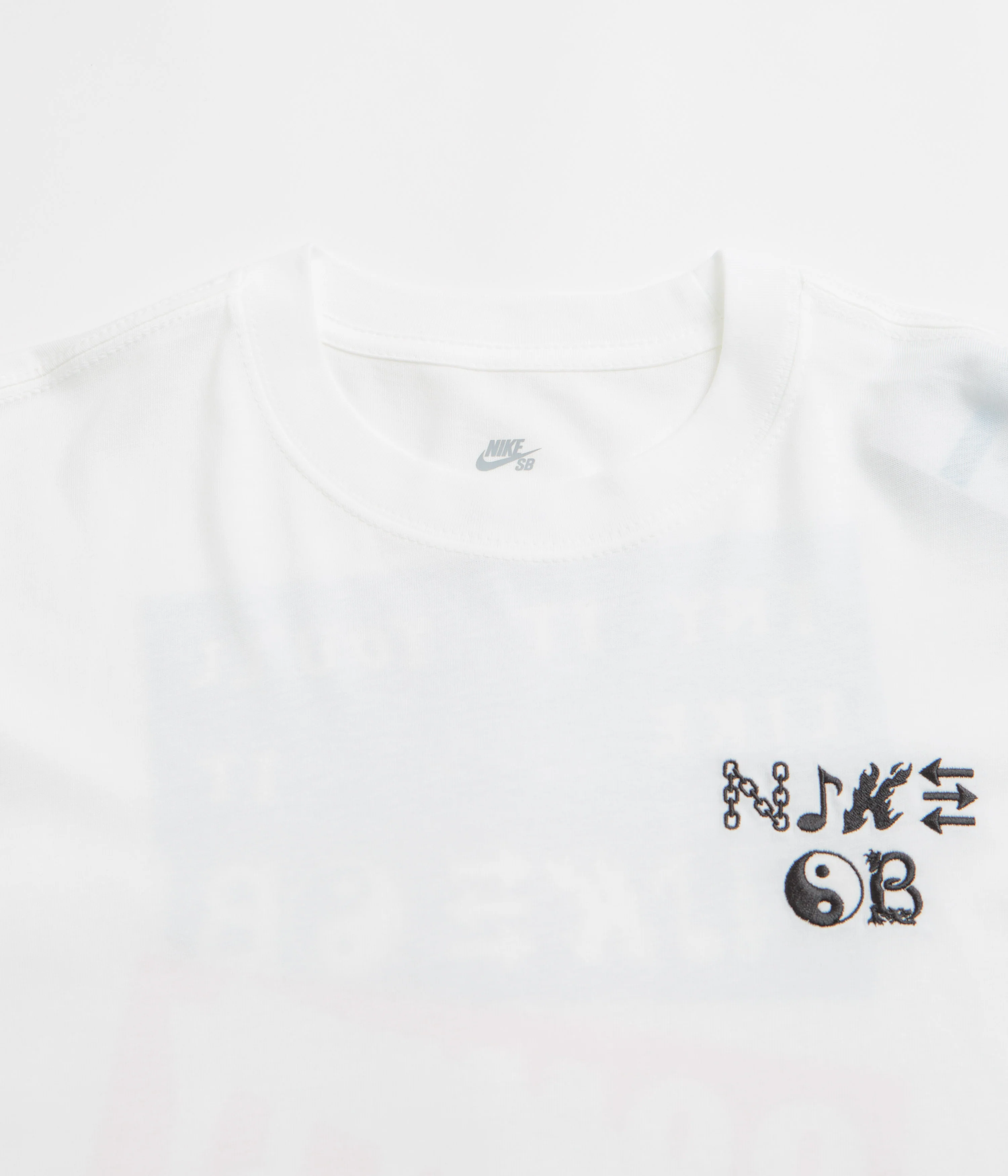 Nike SB Stickers T-Shirt - White - Image 3