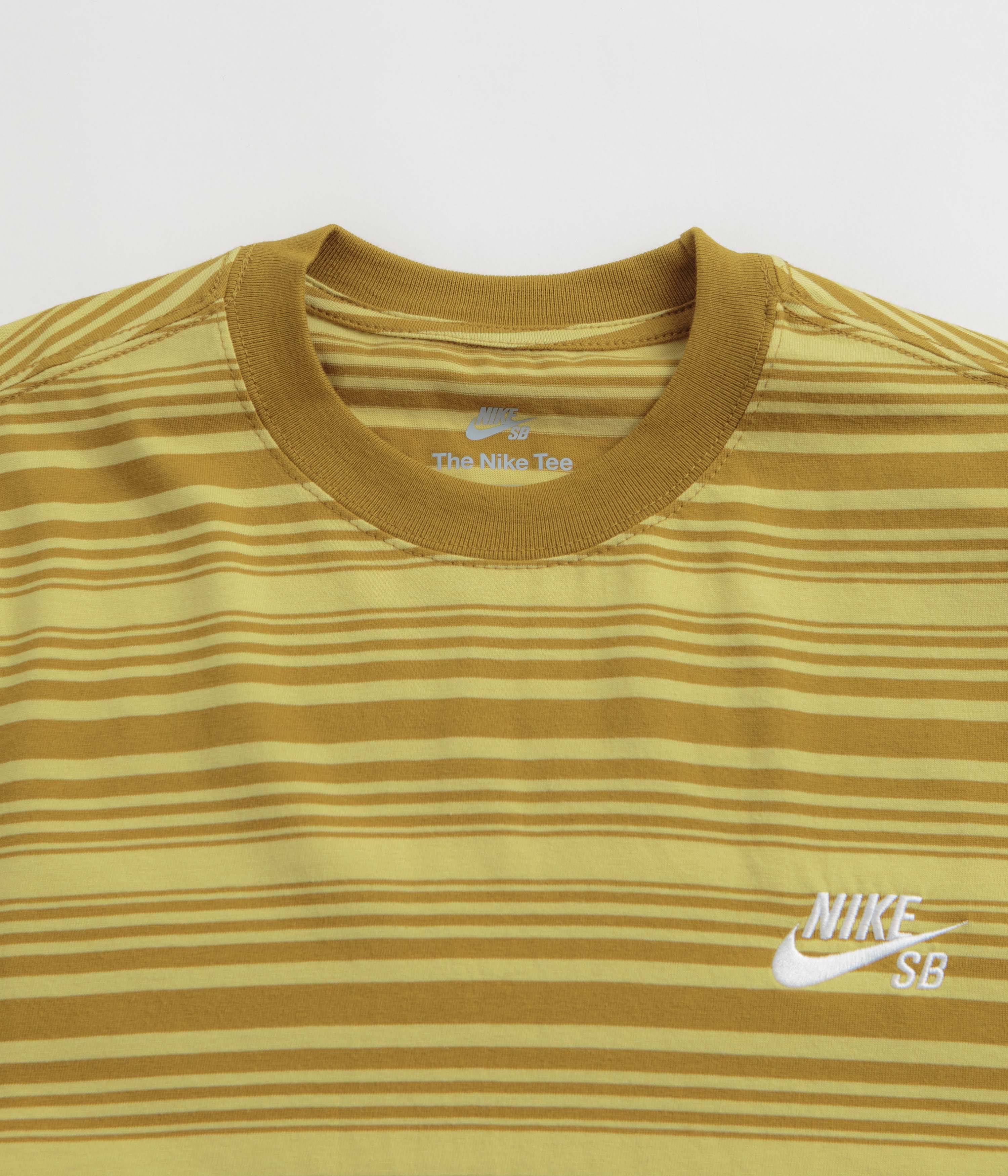 Nike SB Striped T-Shirt - Bronzine - Image 2