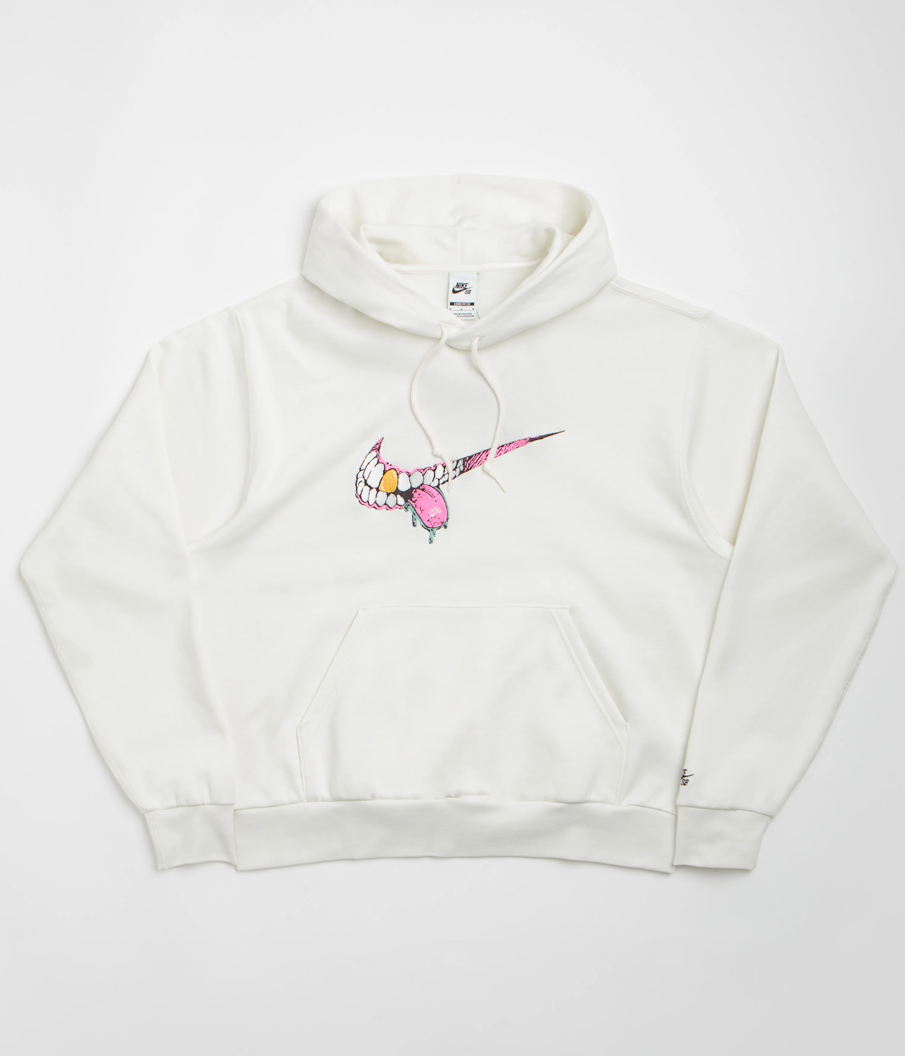 Nike SB Swoosh Grill Hoodie - Sail / Black