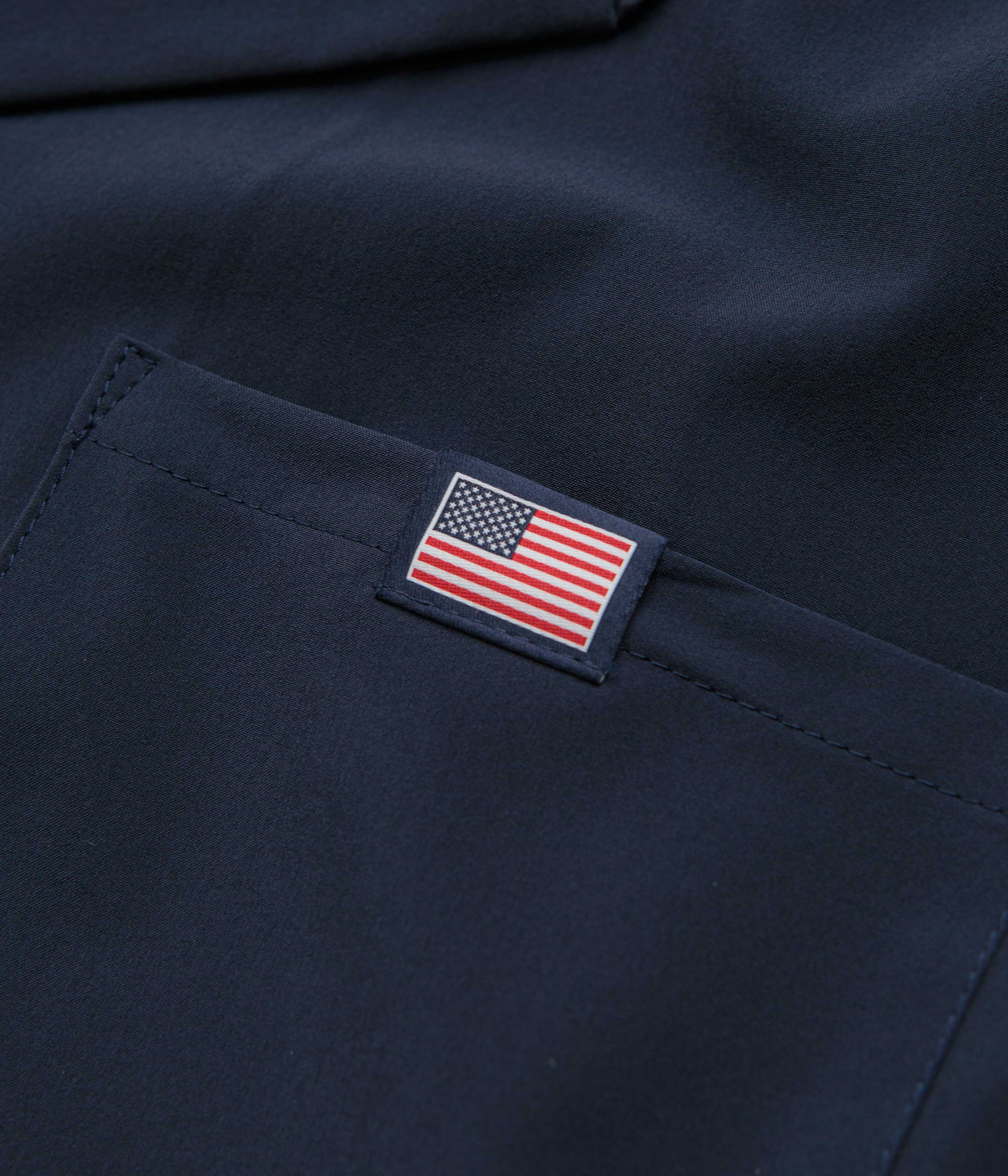 Nike SB Team USA Bowler Shirt - Obsidian / White - Image 4