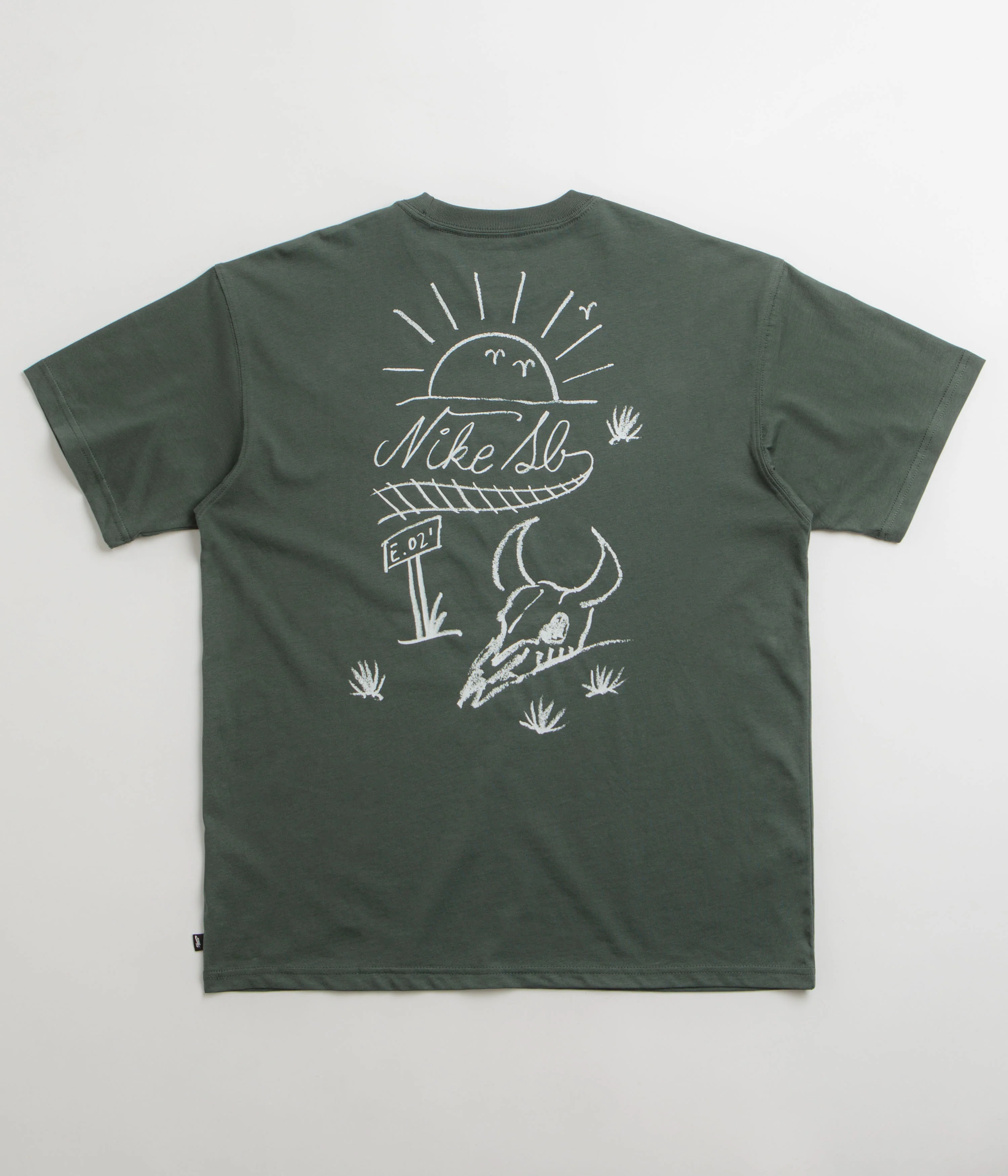 Nike SB Train Moniker T-Shirt - Vintage Green