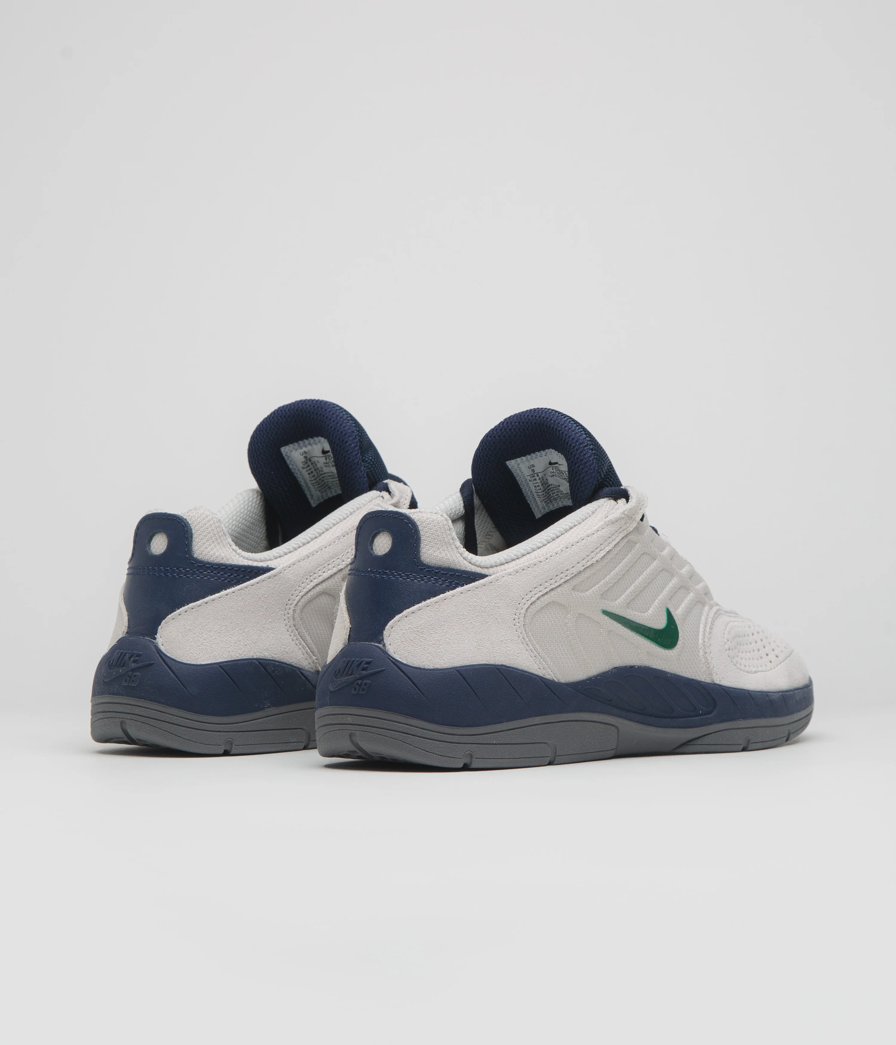 Nike SB Vertebrae Shoes - Light Bone / Fir - Midnight Navy - Obsidian - Image 4