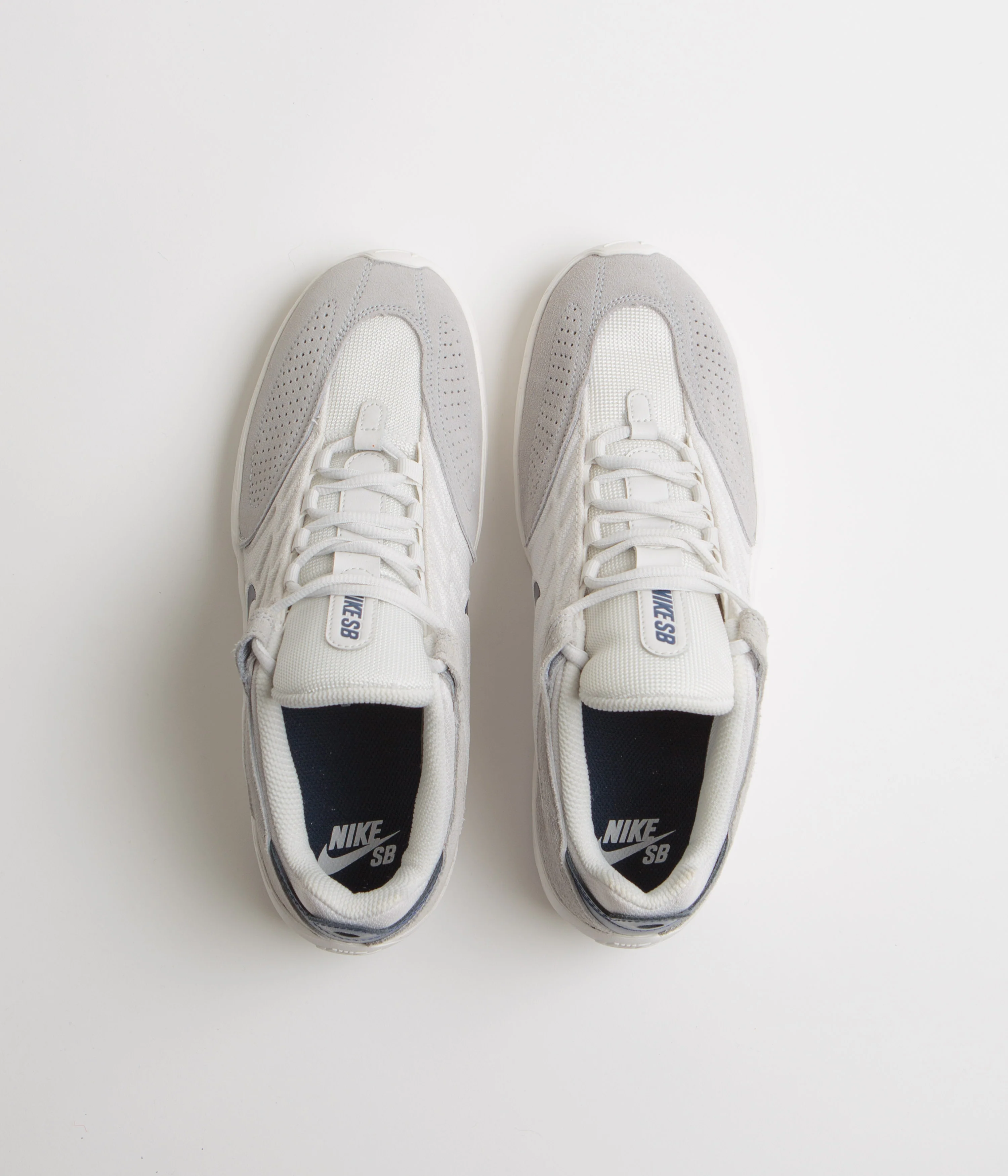 Nike SB Vertebrae Shoes - Platinum Tint / Midnight Navy - Wolf Grey - Image 7
