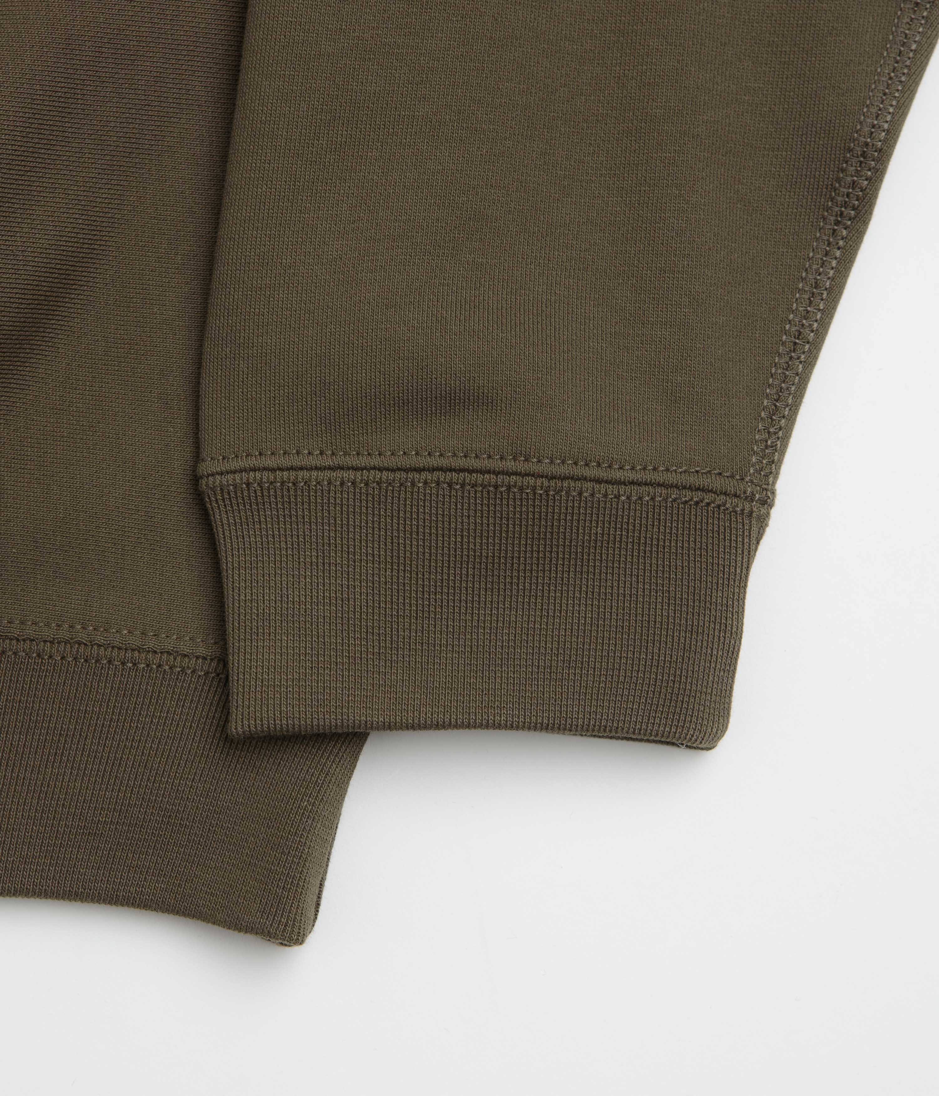 Nike Solo Swoosh Crewneck Sweatshirt - Dark Hazel / White - Image 4