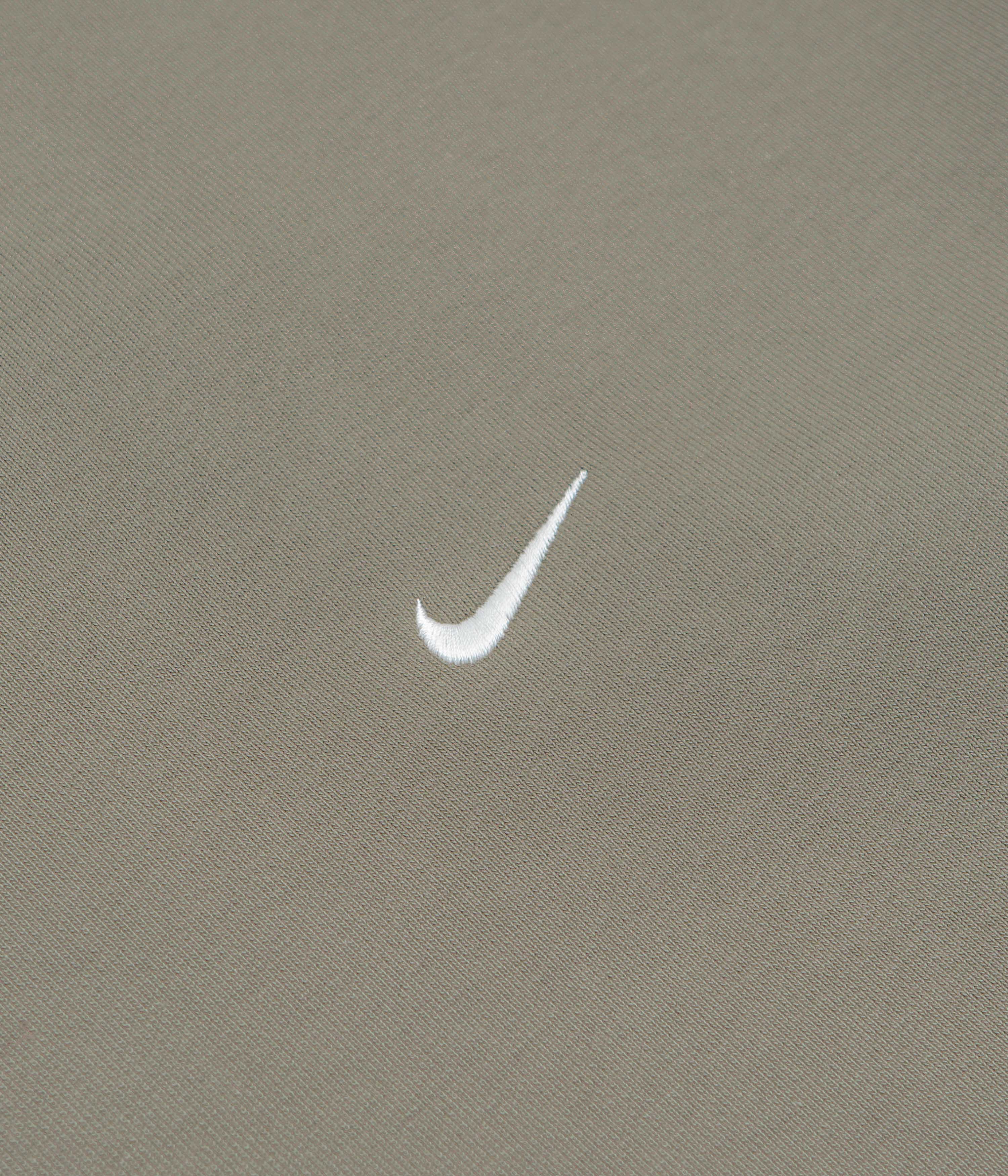 Nike Solo Swoosh Crewneck Sweatshirt - Light Army / White - Image 3