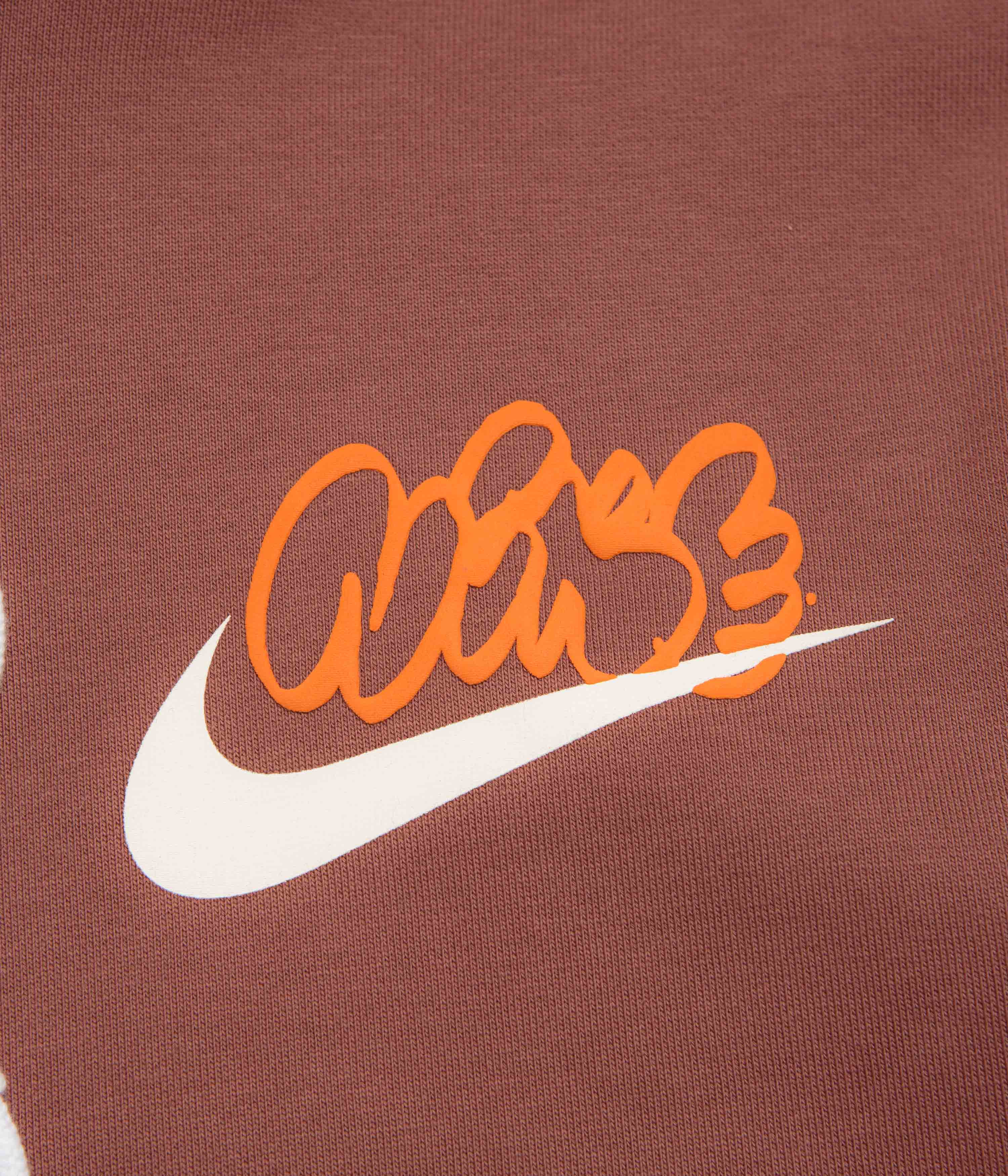 Nike Solo Swoosh GPX Hoodie - Red Sepia - Image 3