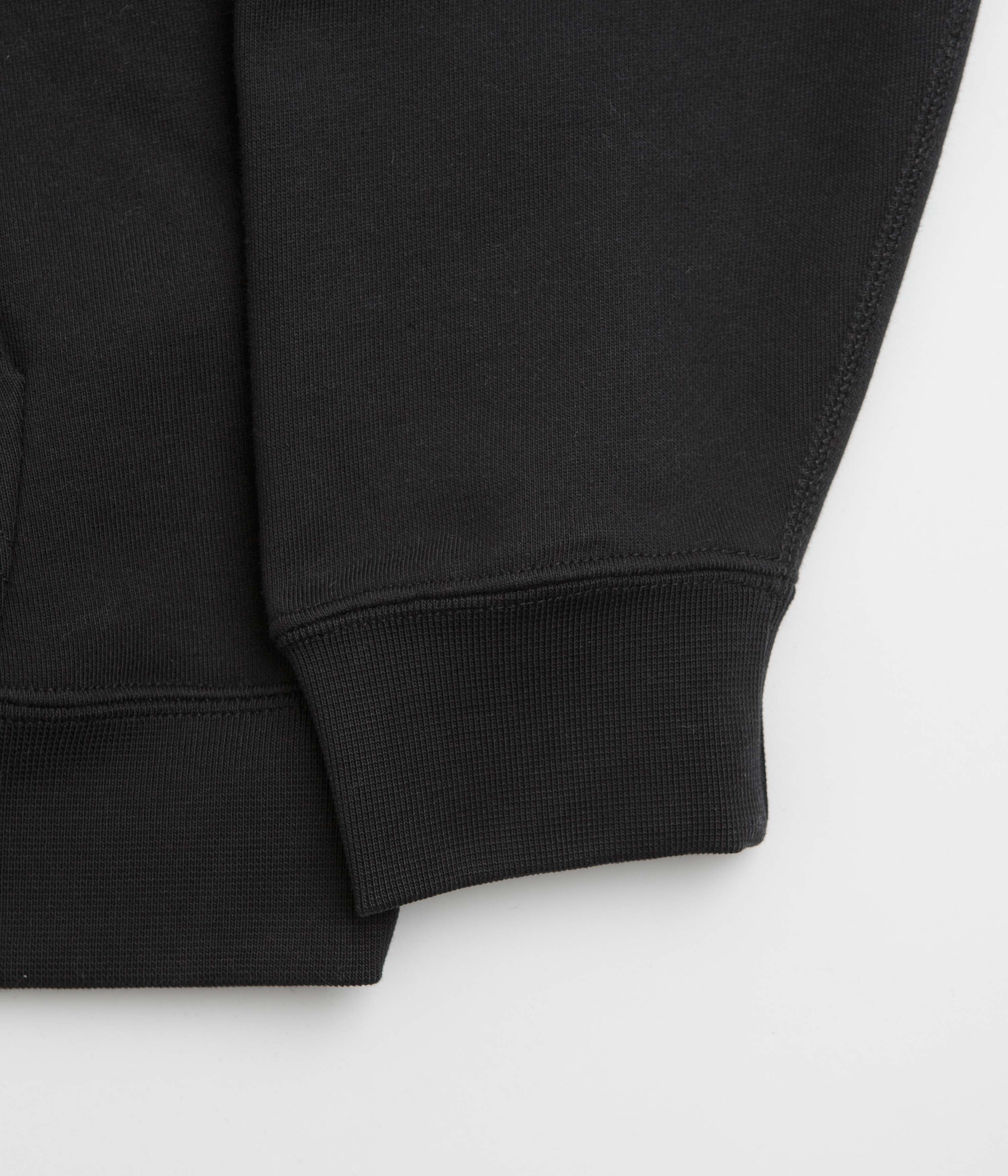 Nike Solo Swoosh Hoodie - Black / White - Image 4