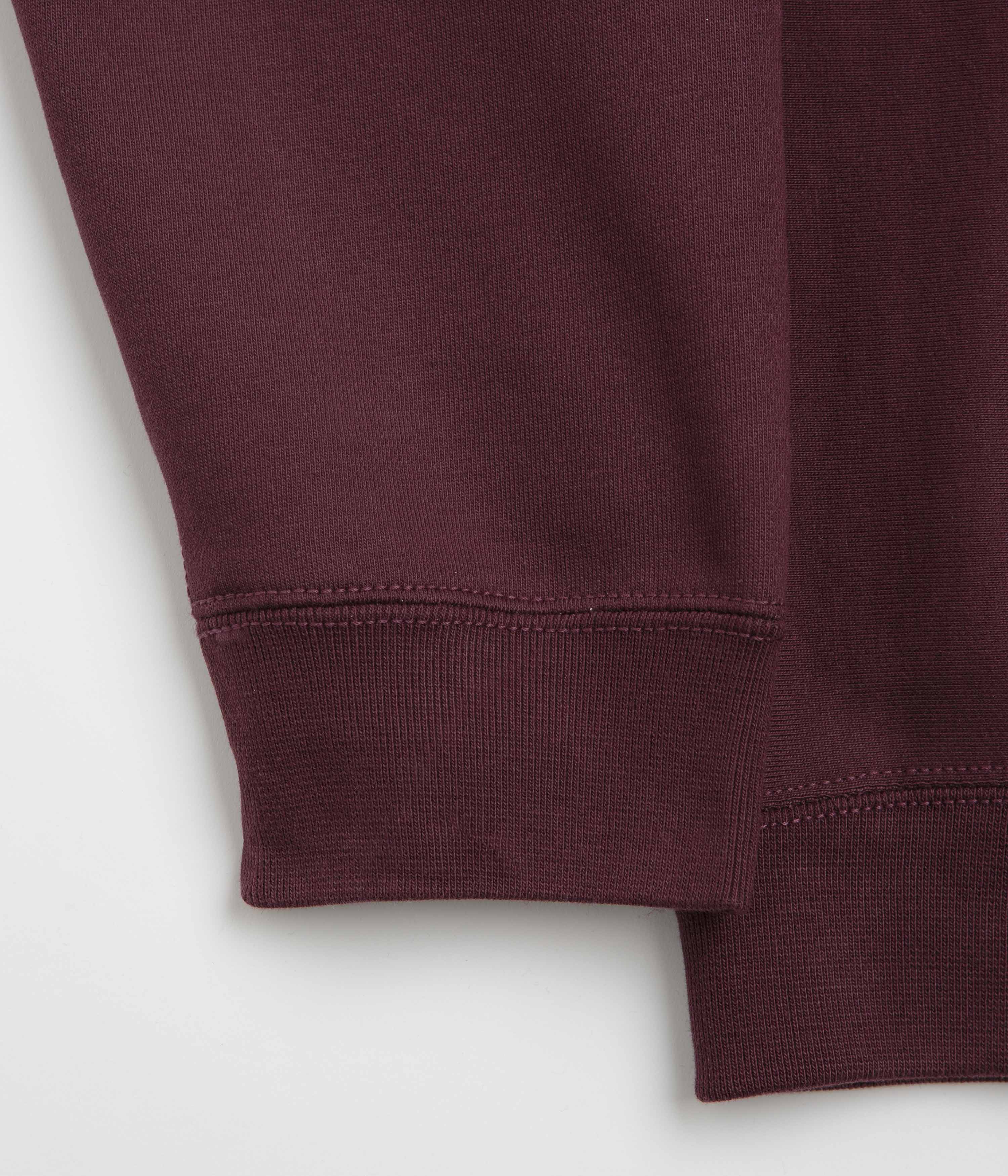 Nike Solo Swoosh Hoodie - Burgundy Crush / Burgundy Crush / White - Image 4