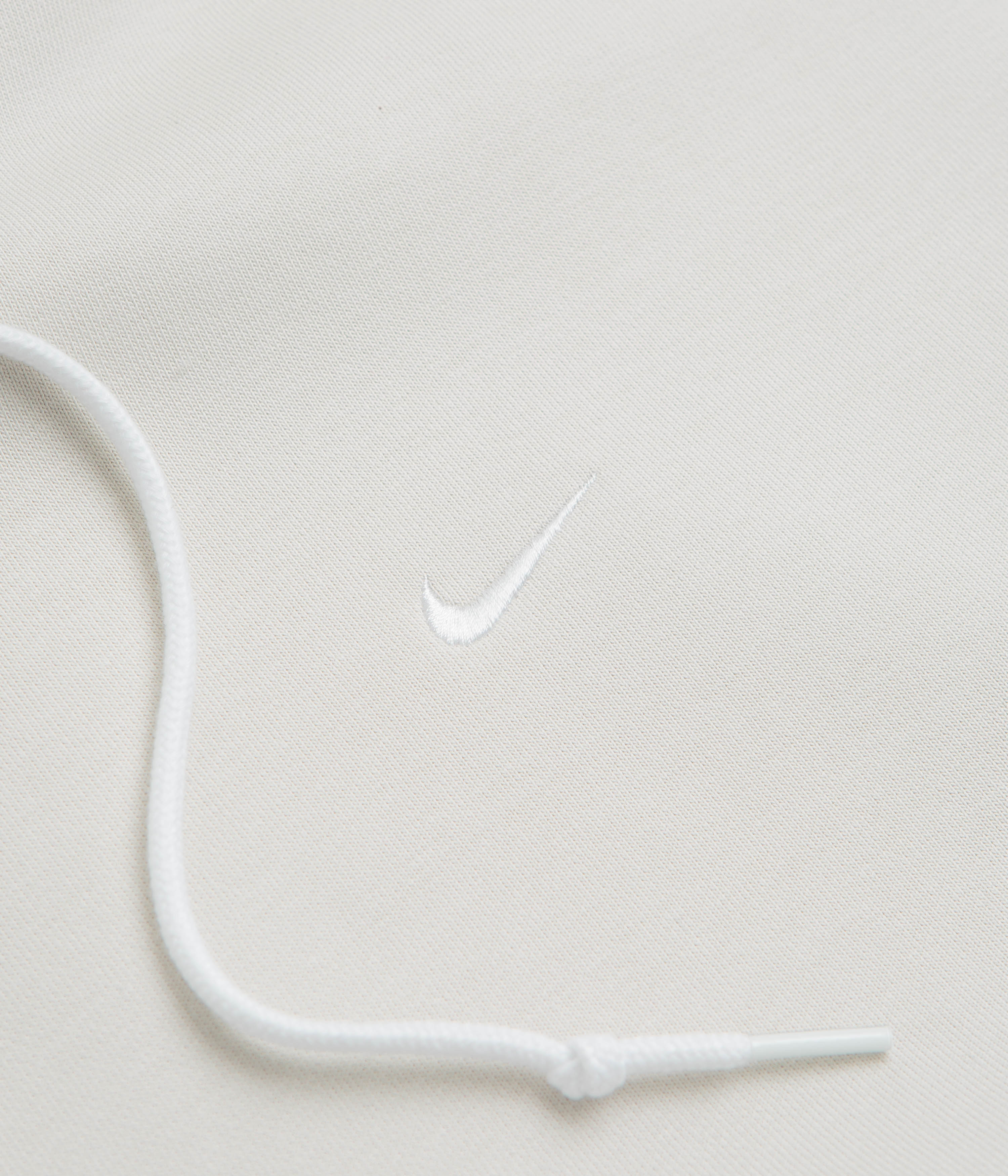 Nike Solo Swoosh Hoodie - Light Bone / White - Image 3