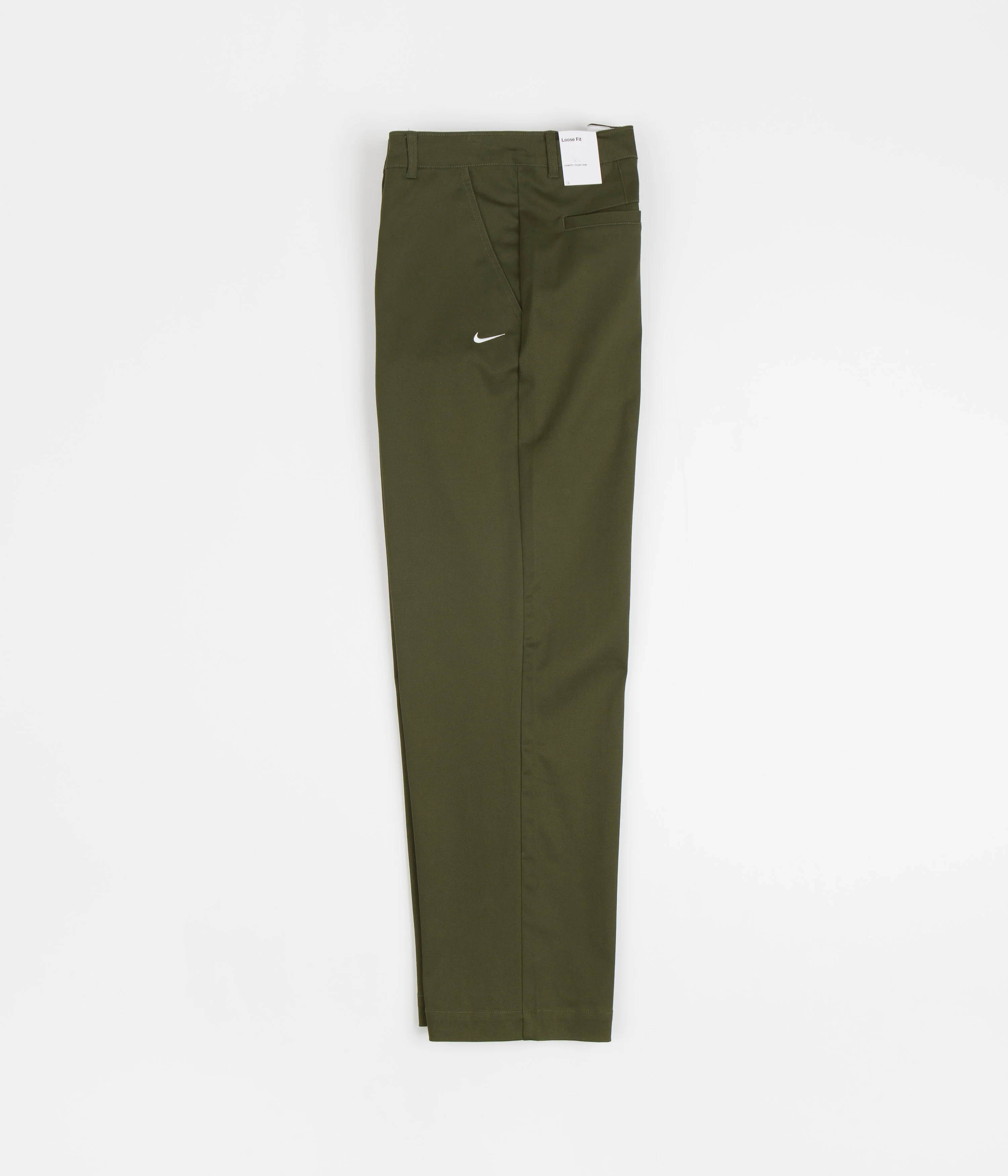 Nike Unlined Chino Pants - Rough Green / White - Image 2