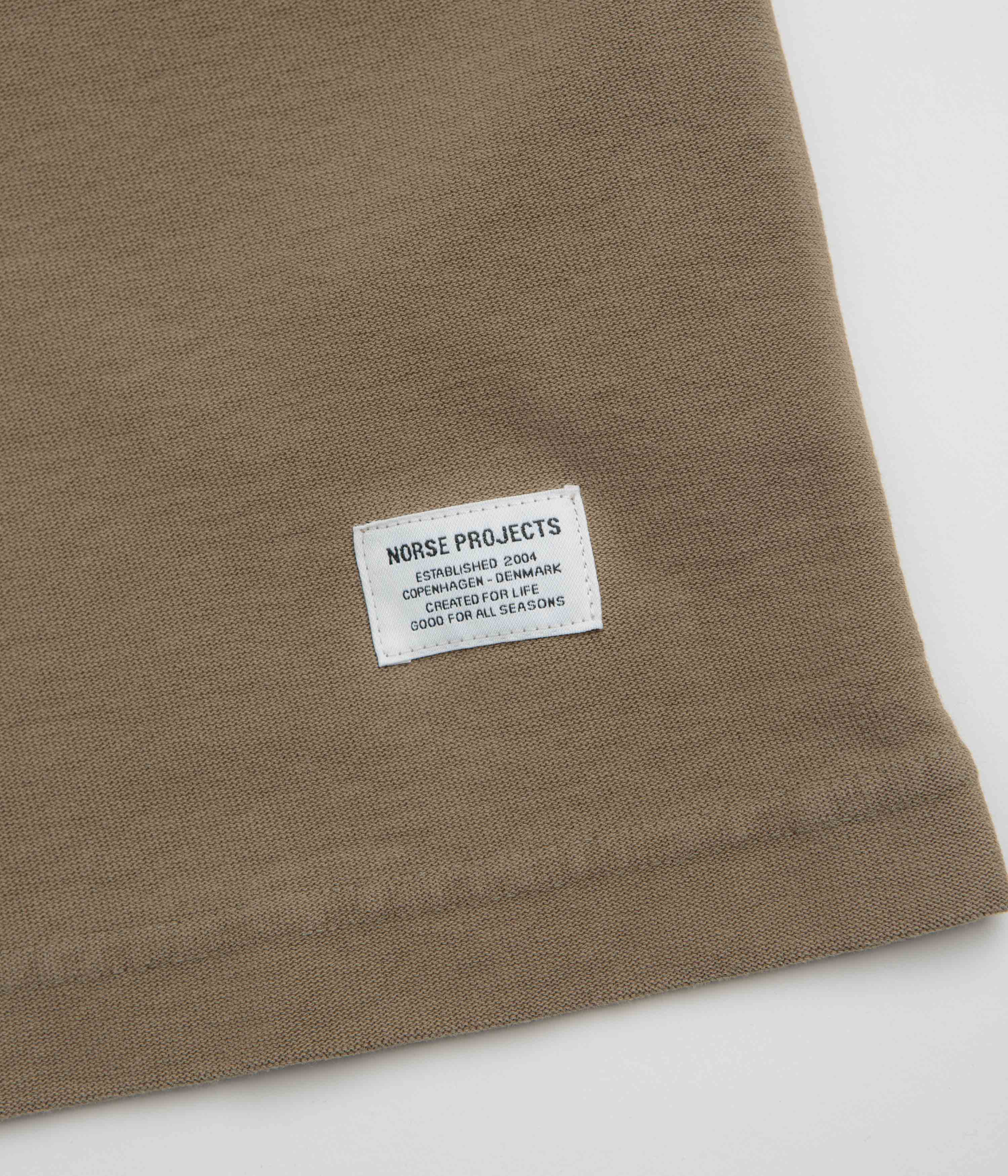 Norse Projects Elmelunde Organic Cotton T-Shirt - Walnut - Image 3
