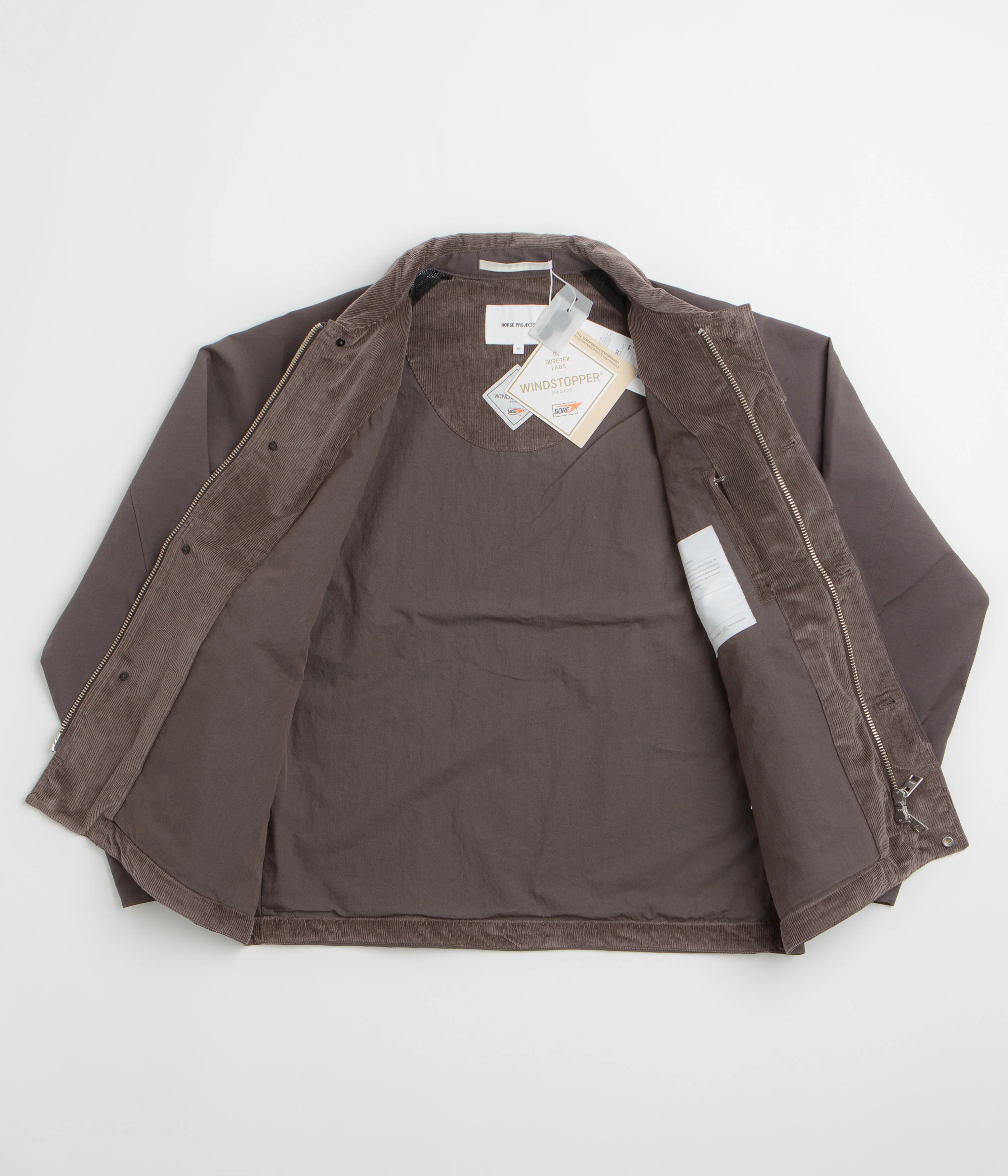 Norse Projects Gribskov Windstopper Jacket - Shale - Image 2