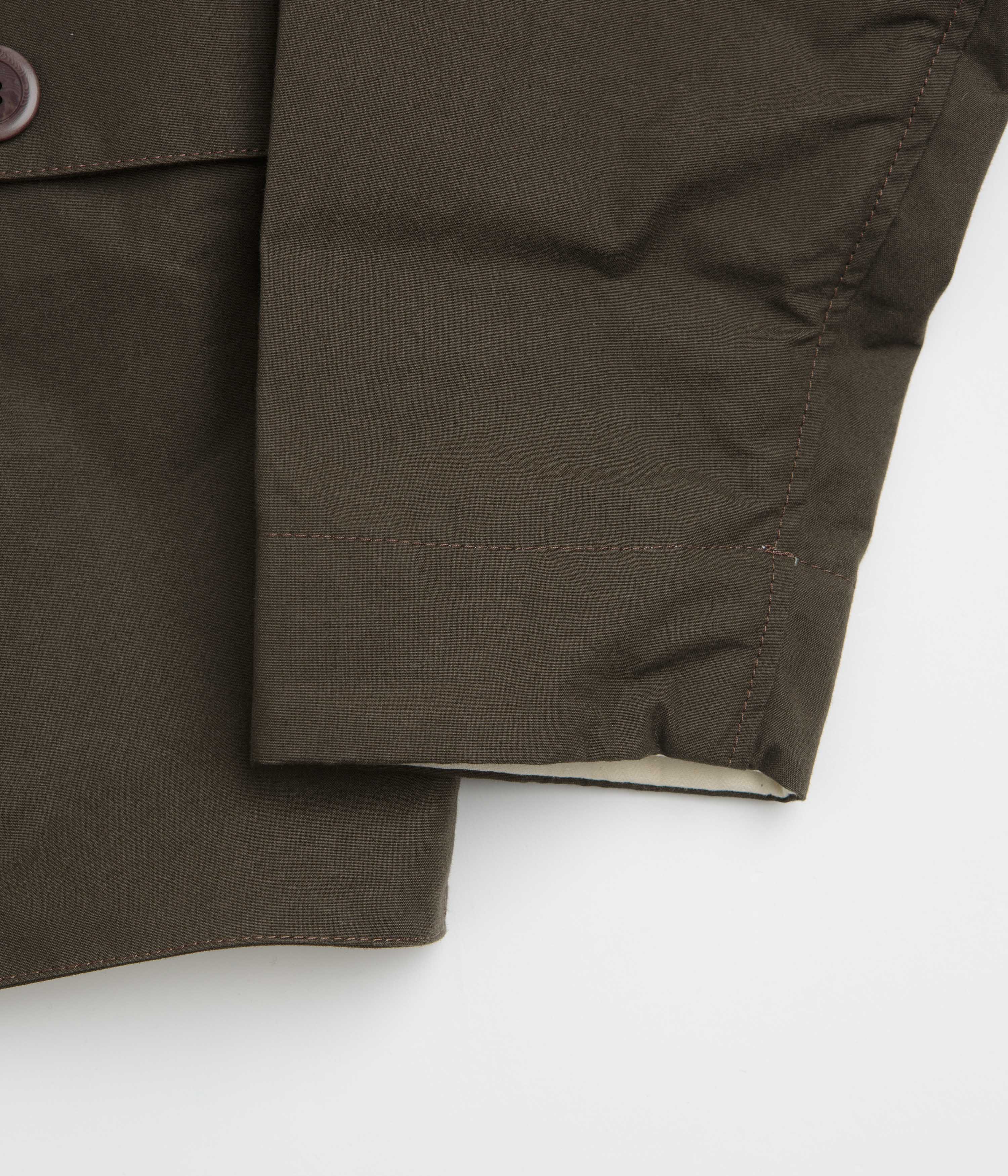 Norse Projects Holmen Wax Light Jacket - Delicioso Brown - Image 8