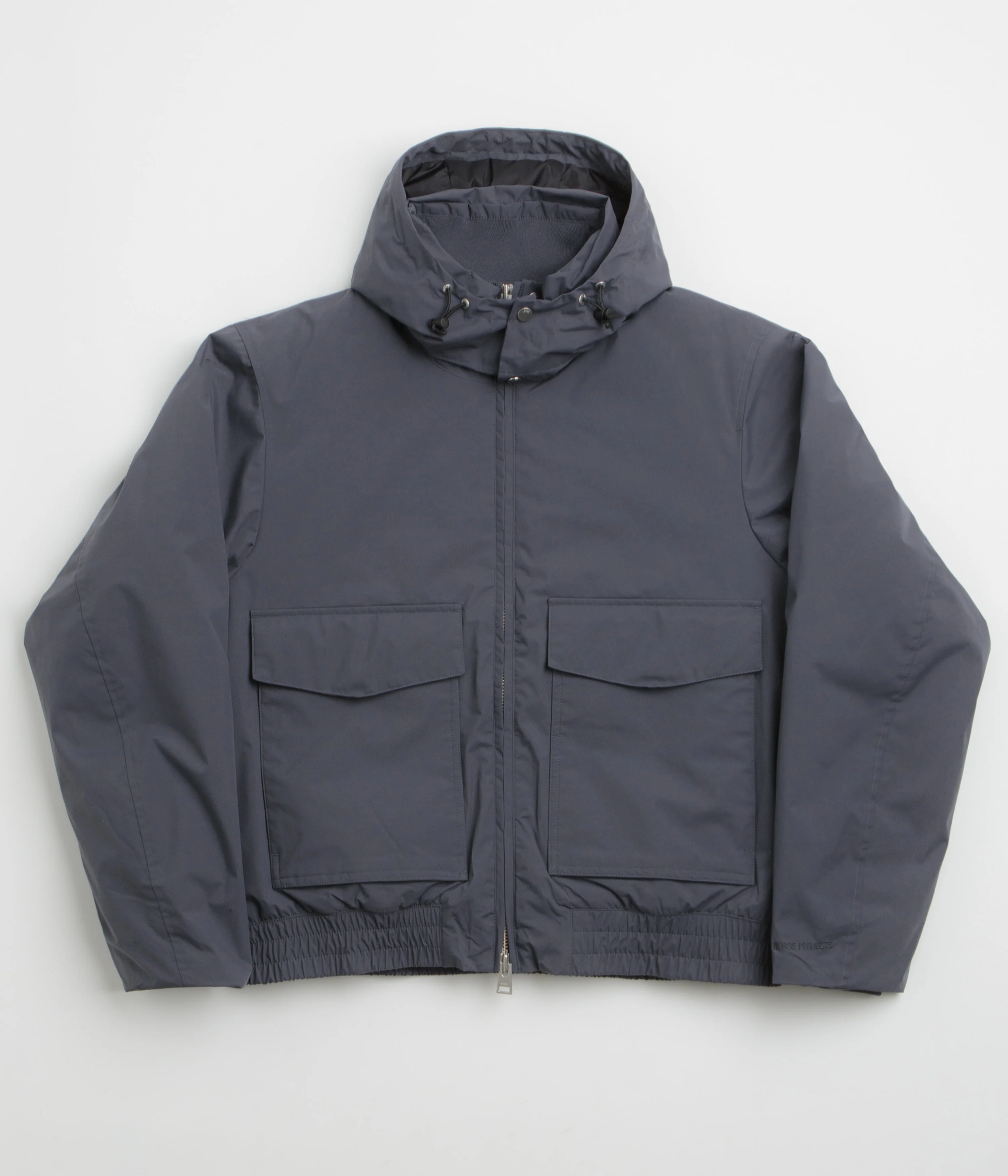Norse Projects Kastrup Gore-Tex Bomber Jacket - Graphite - Image 3