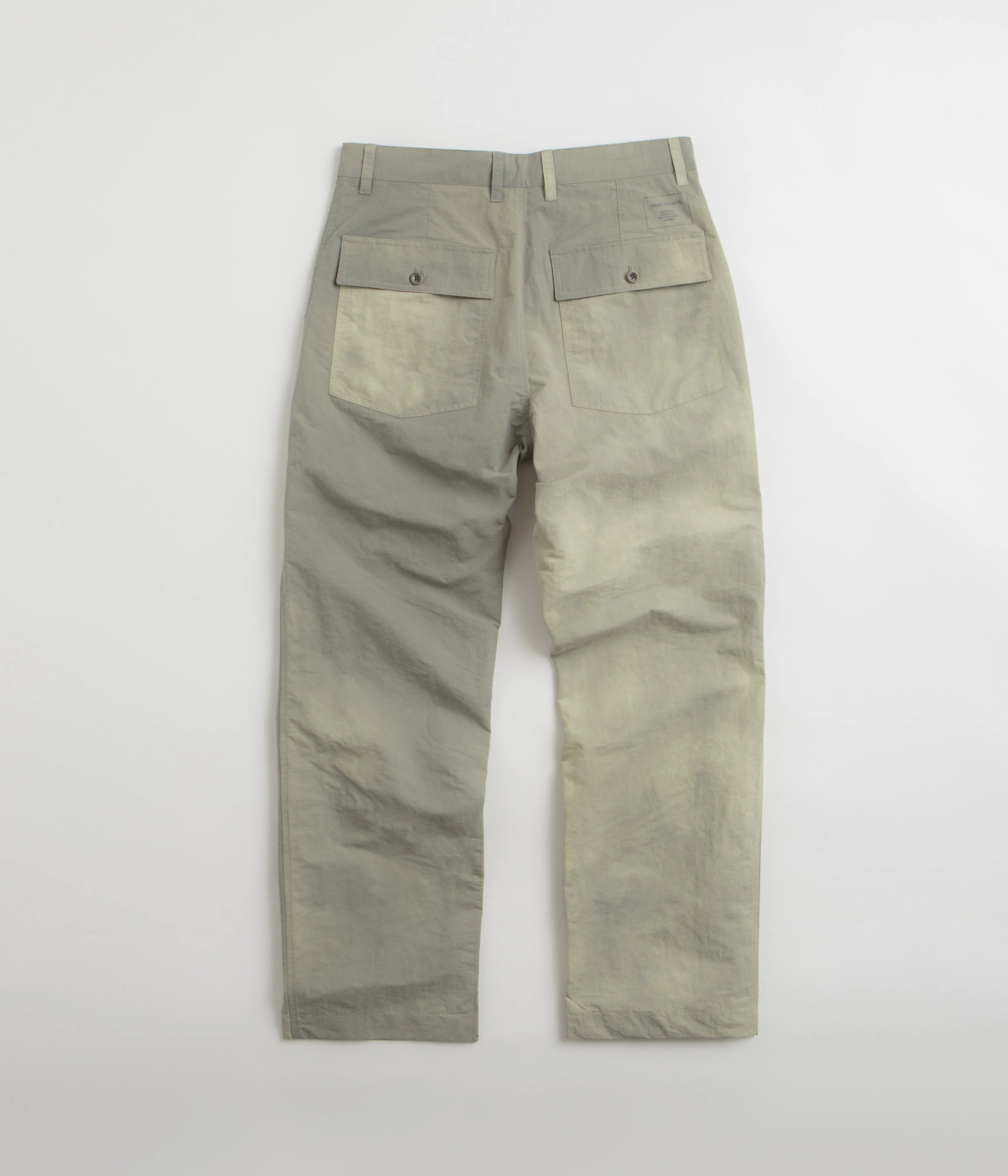 Norse Projects Lukas Relaxed Wave Dye Pants - Clay - Image 3