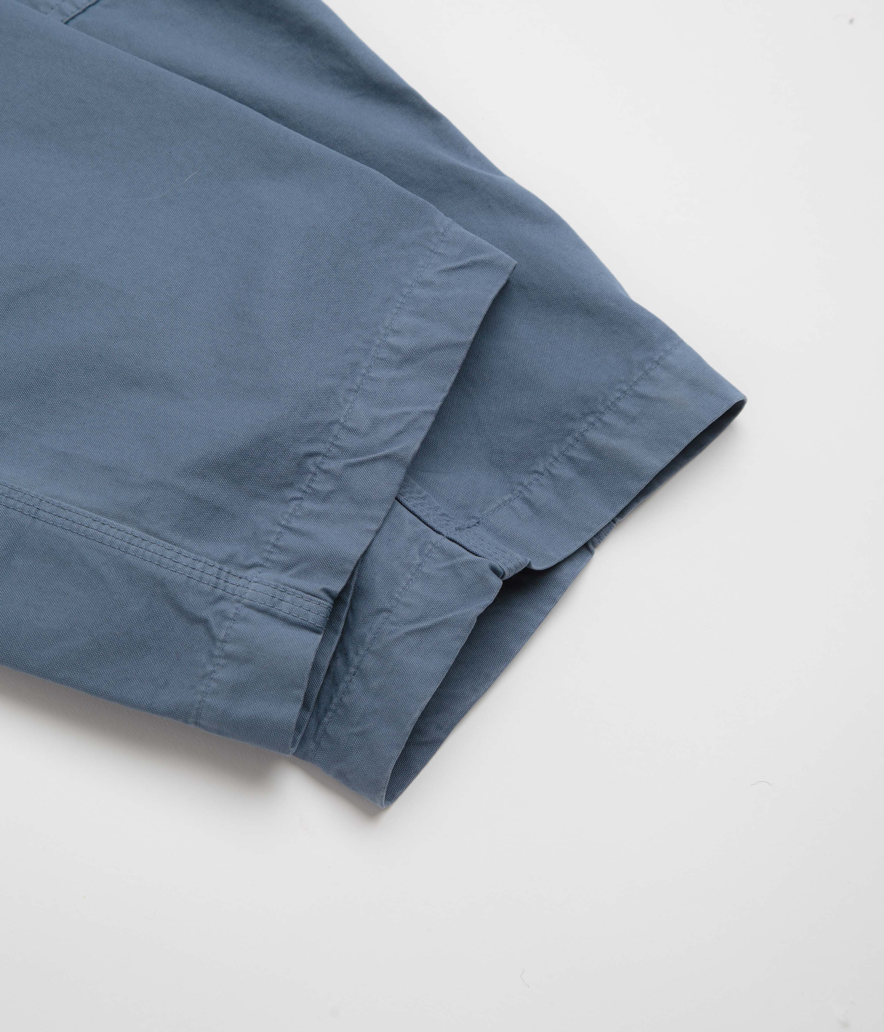 Norse Projects Lukas Tab Series Canvas Pants - Scoria Blue - Image 11