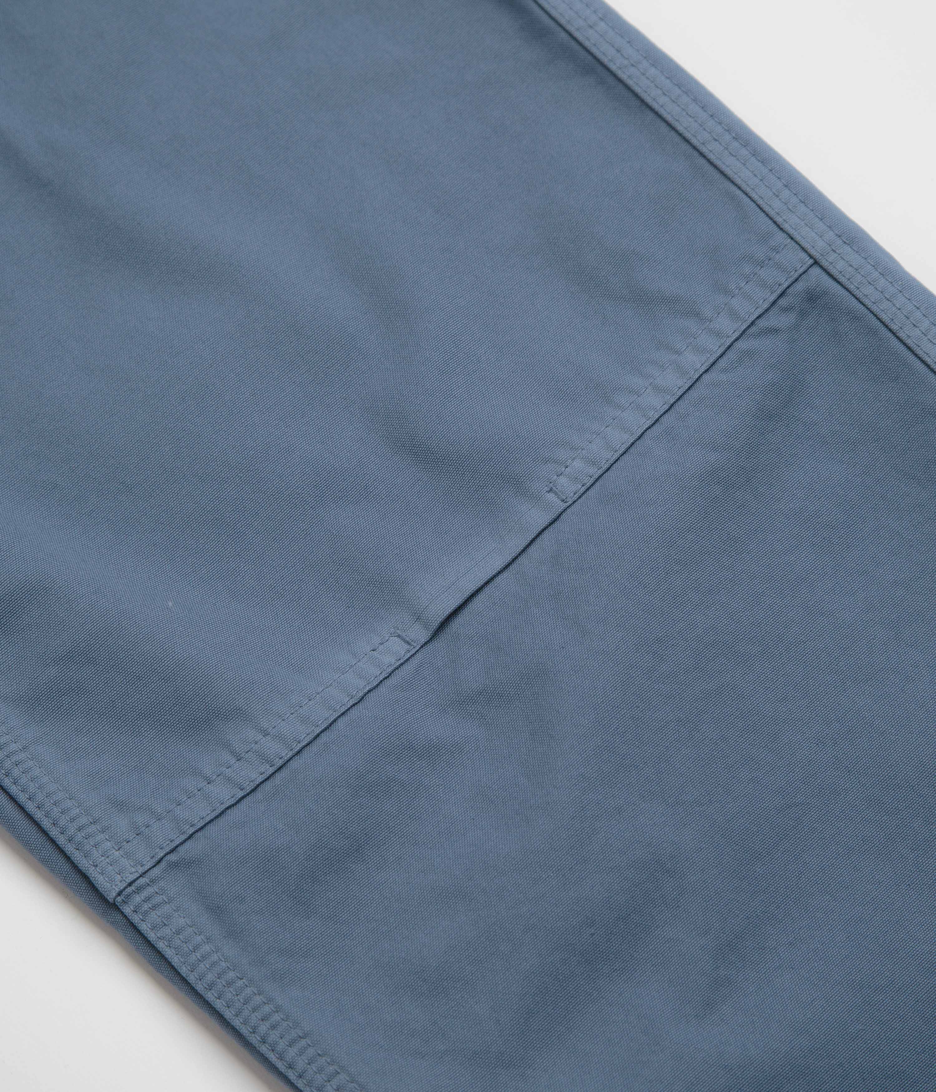 Norse Projects Lukas Tab Series Canvas Pants - Scoria Blue - Image 8
