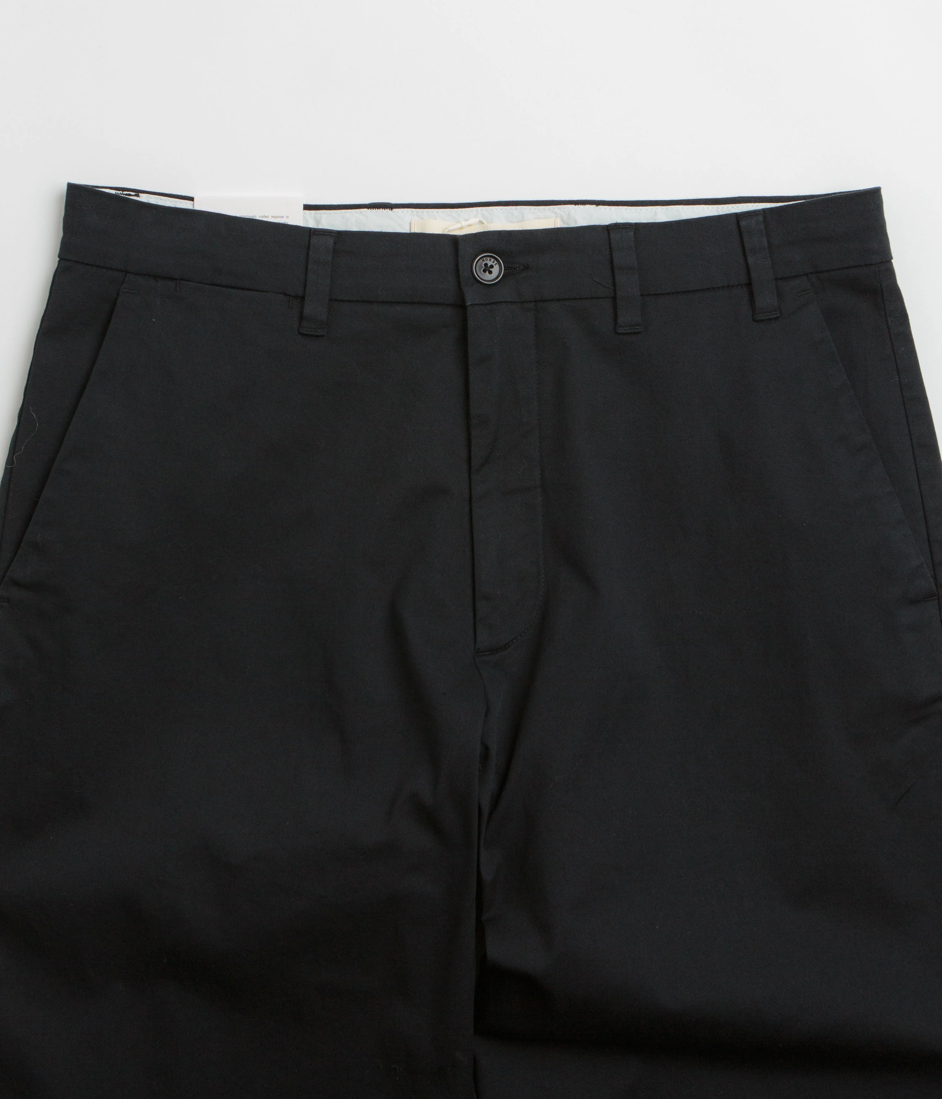 Norse Projects Standard Wide Chino - Black - Image 4
