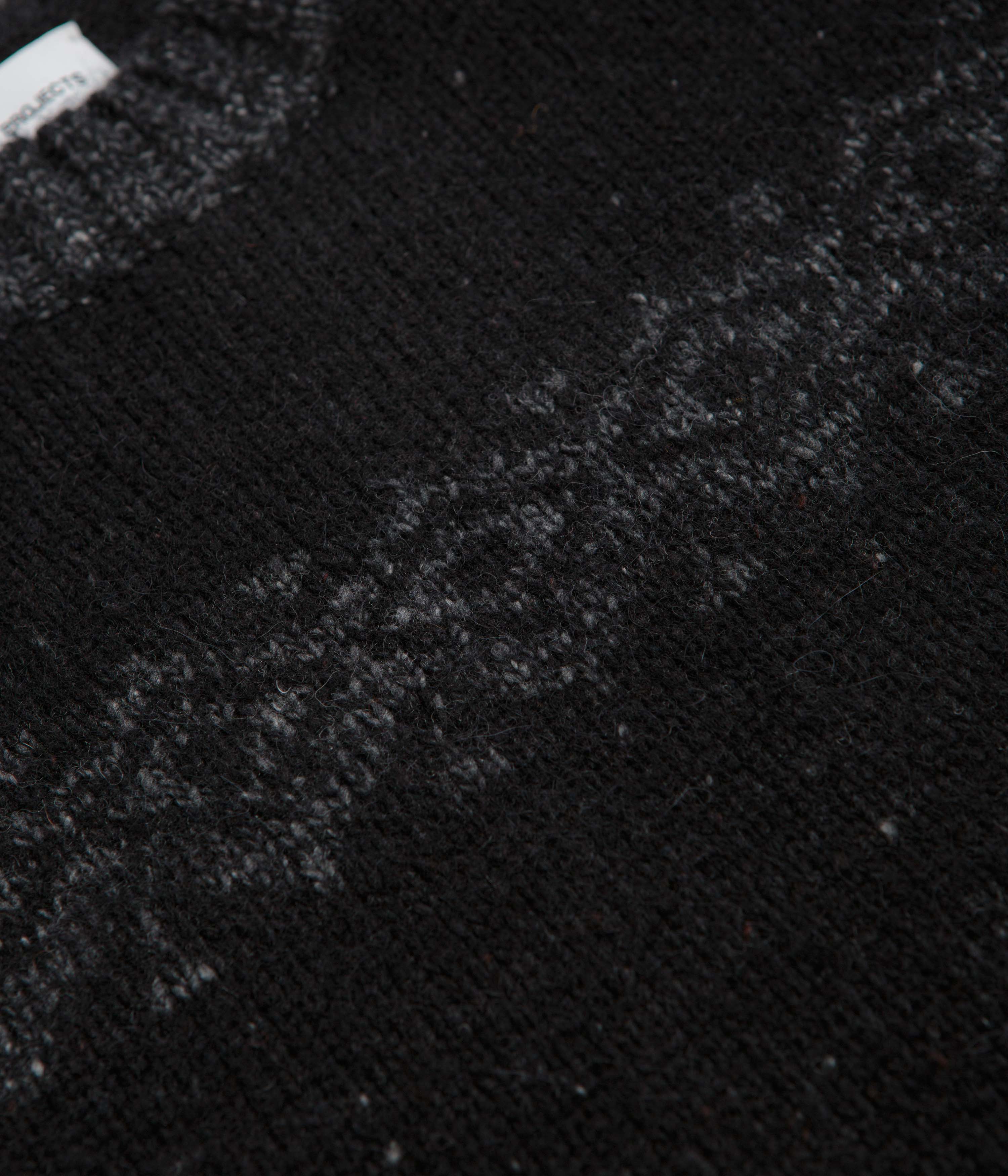 Norse Projects Ulf Crewneck Sweatshirt - Dark Grey Melange - Image 3