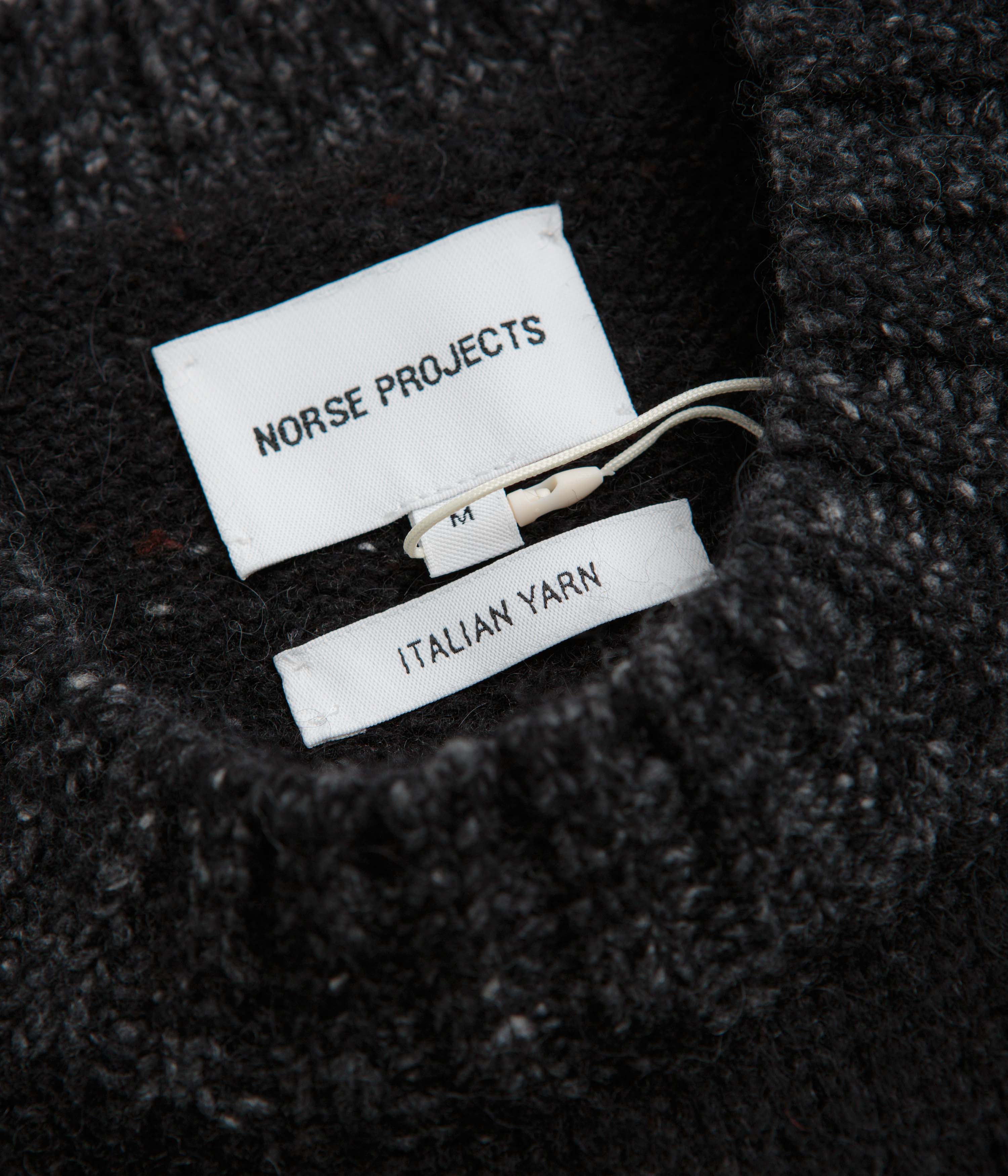 Norse Projects Ulf Crewneck Sweatshirt - Dark Grey Melange - Image 4