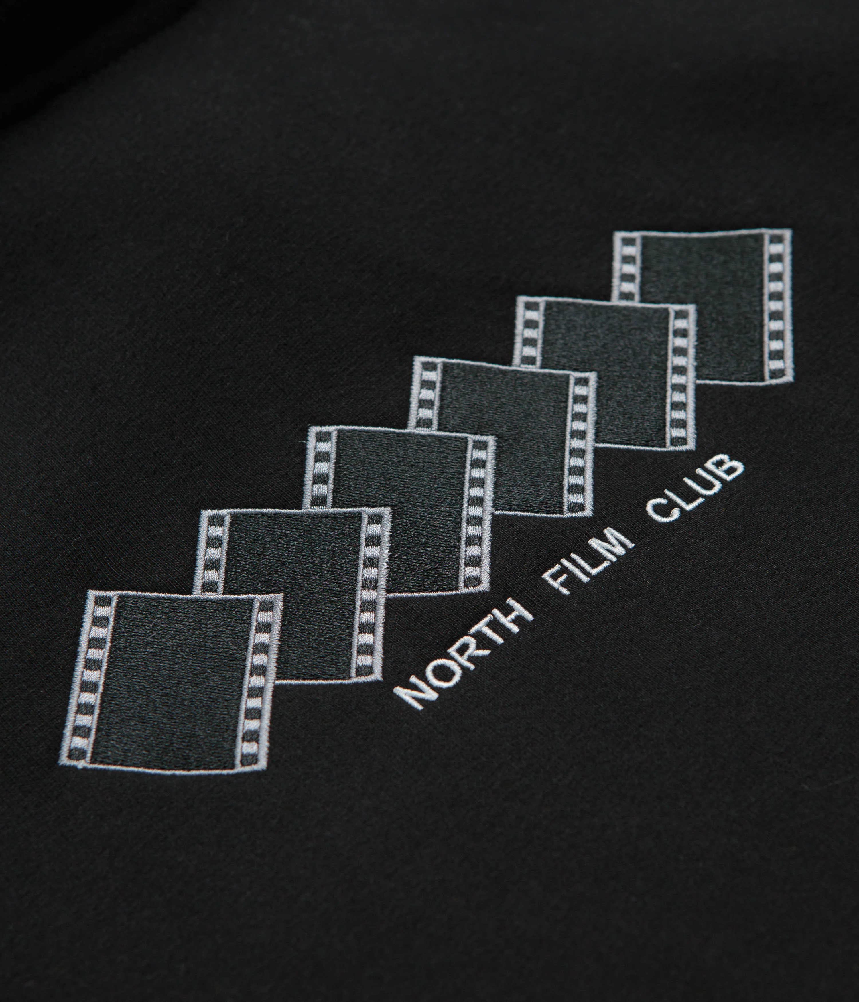 North Film Club Hoodie - Black - Image 3