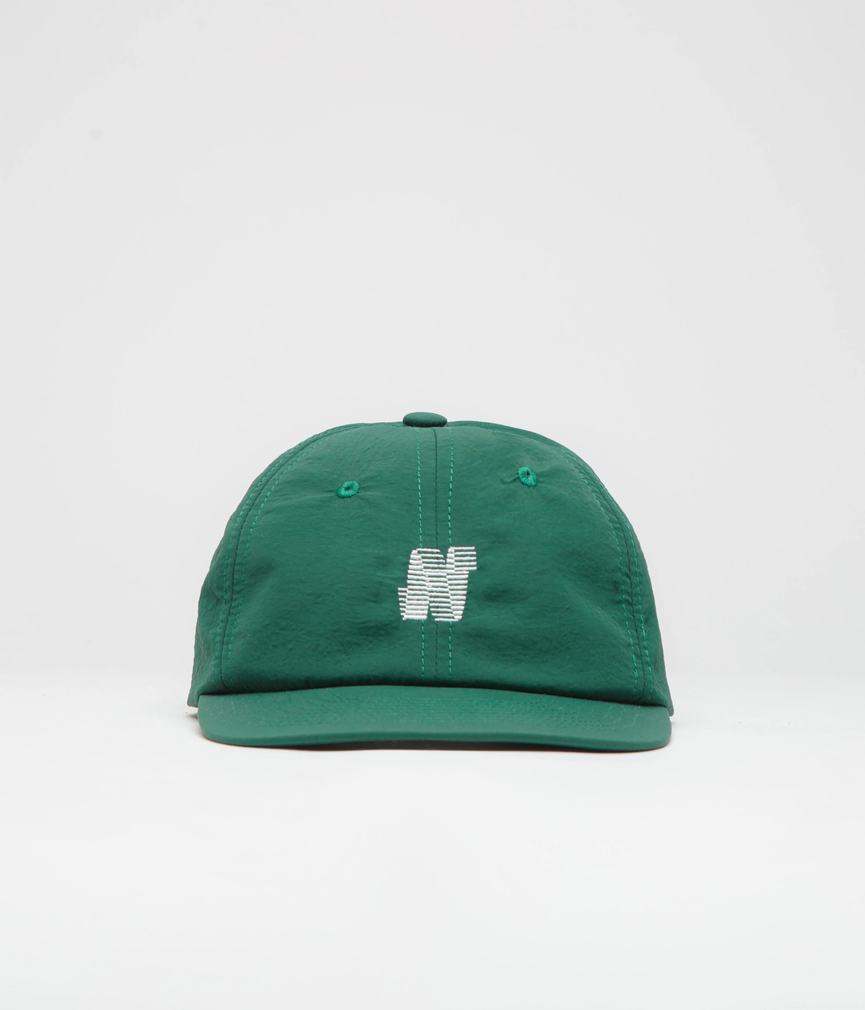 North N Logo Cap - Dark Green Nylon Taslan - Image 2