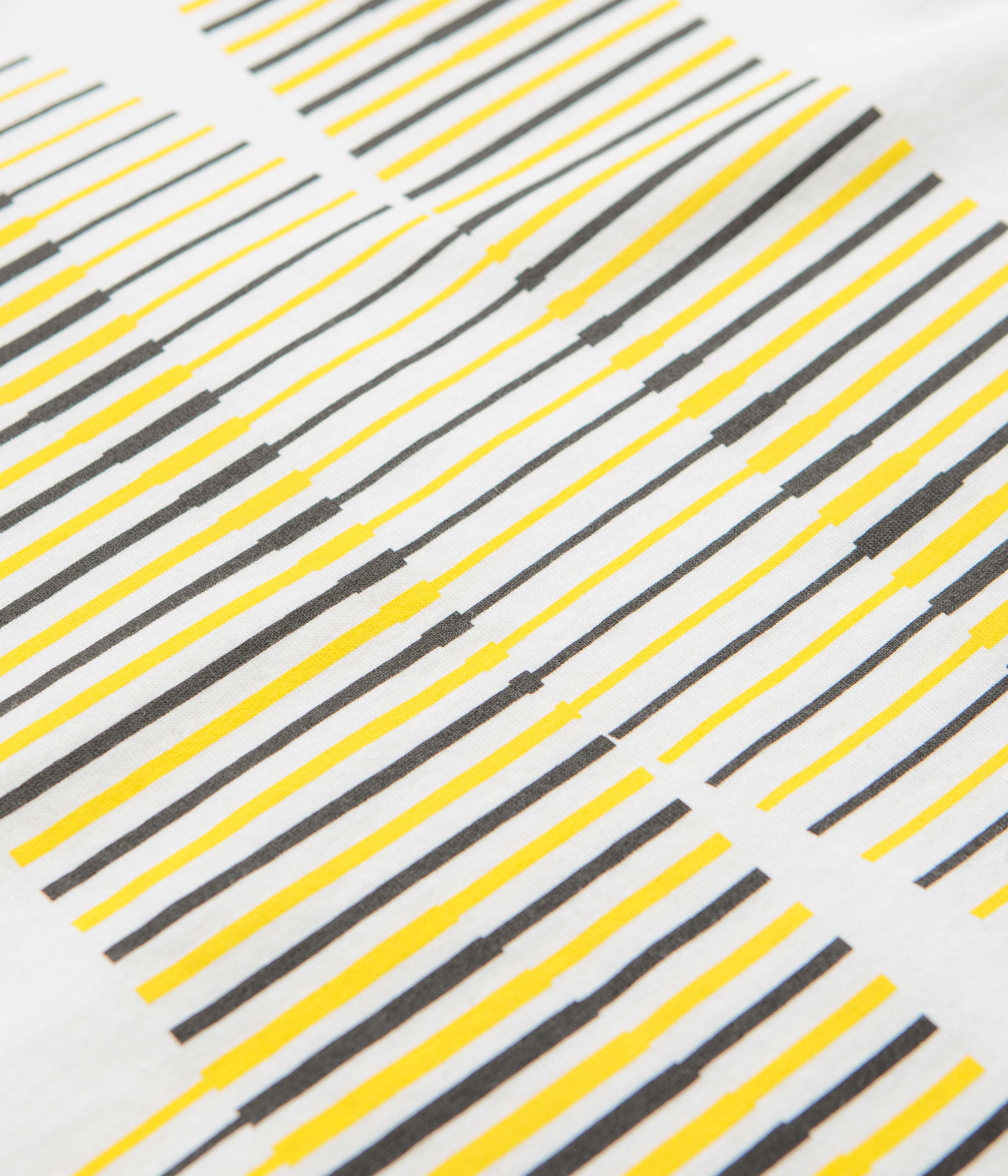 North N Logo T-Shirt - White / Black / Yellow - Image 5