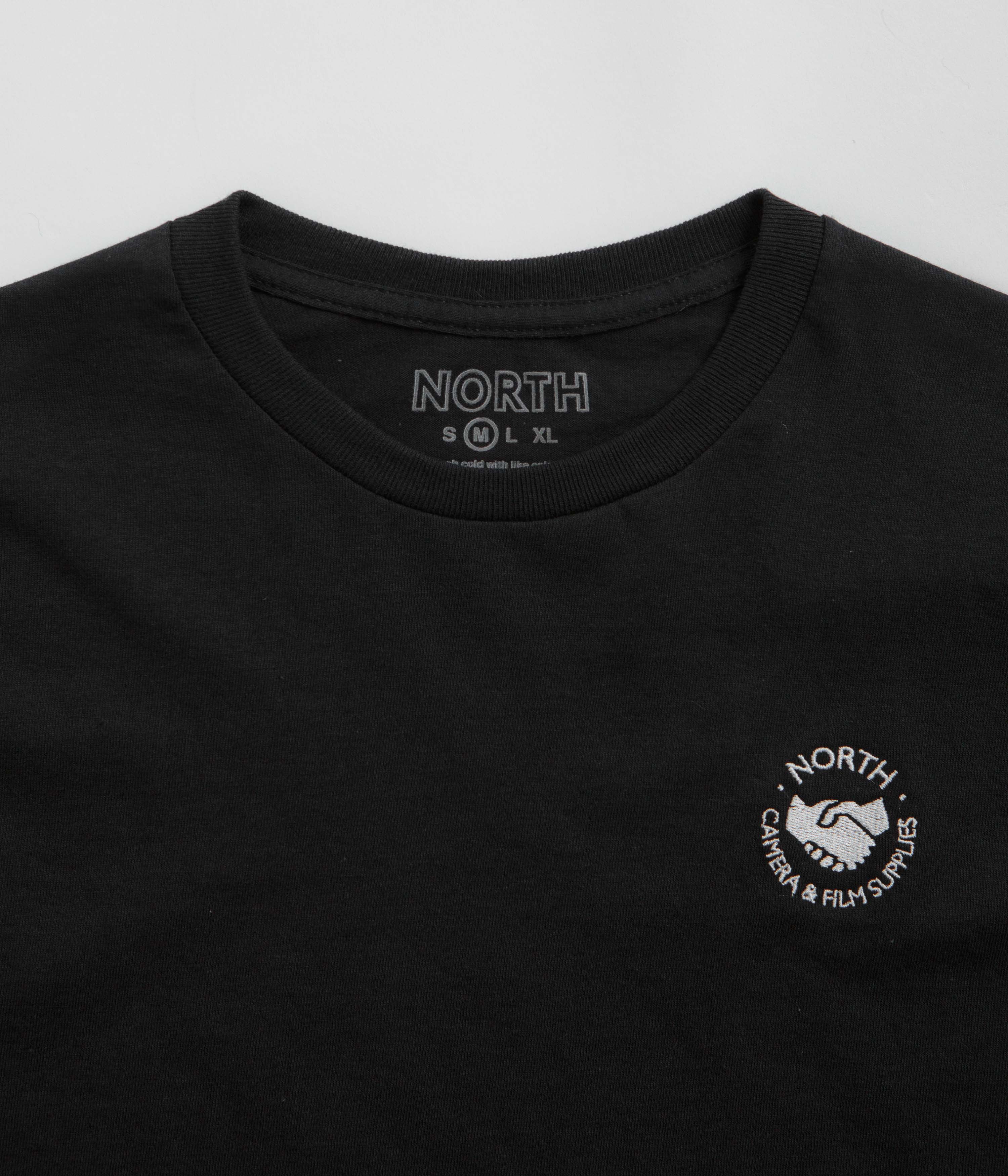 North Supplies Logo T-Shirt - Black / White - Image 3