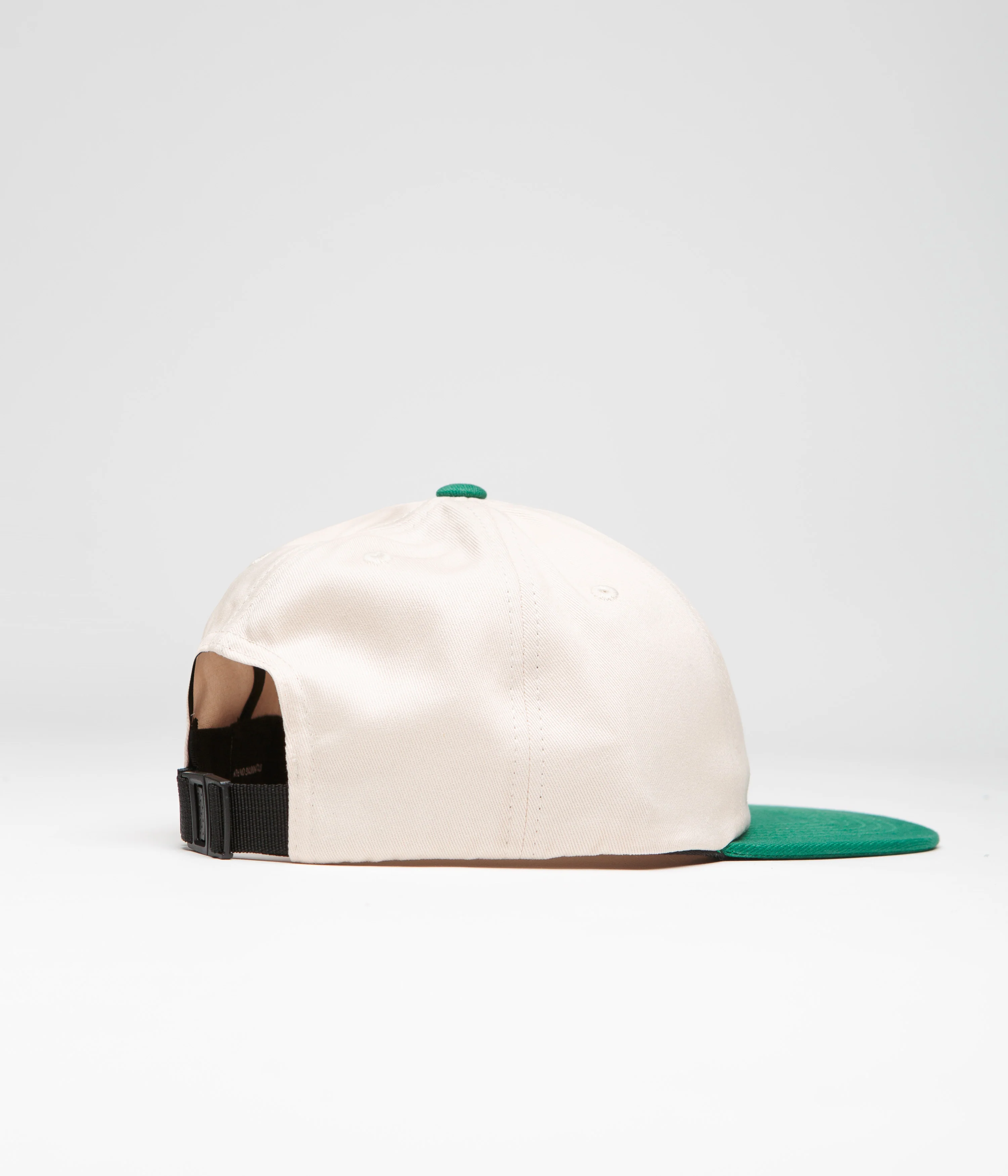 North Supplies Two Tone Cap - Cream / Green - Image 3