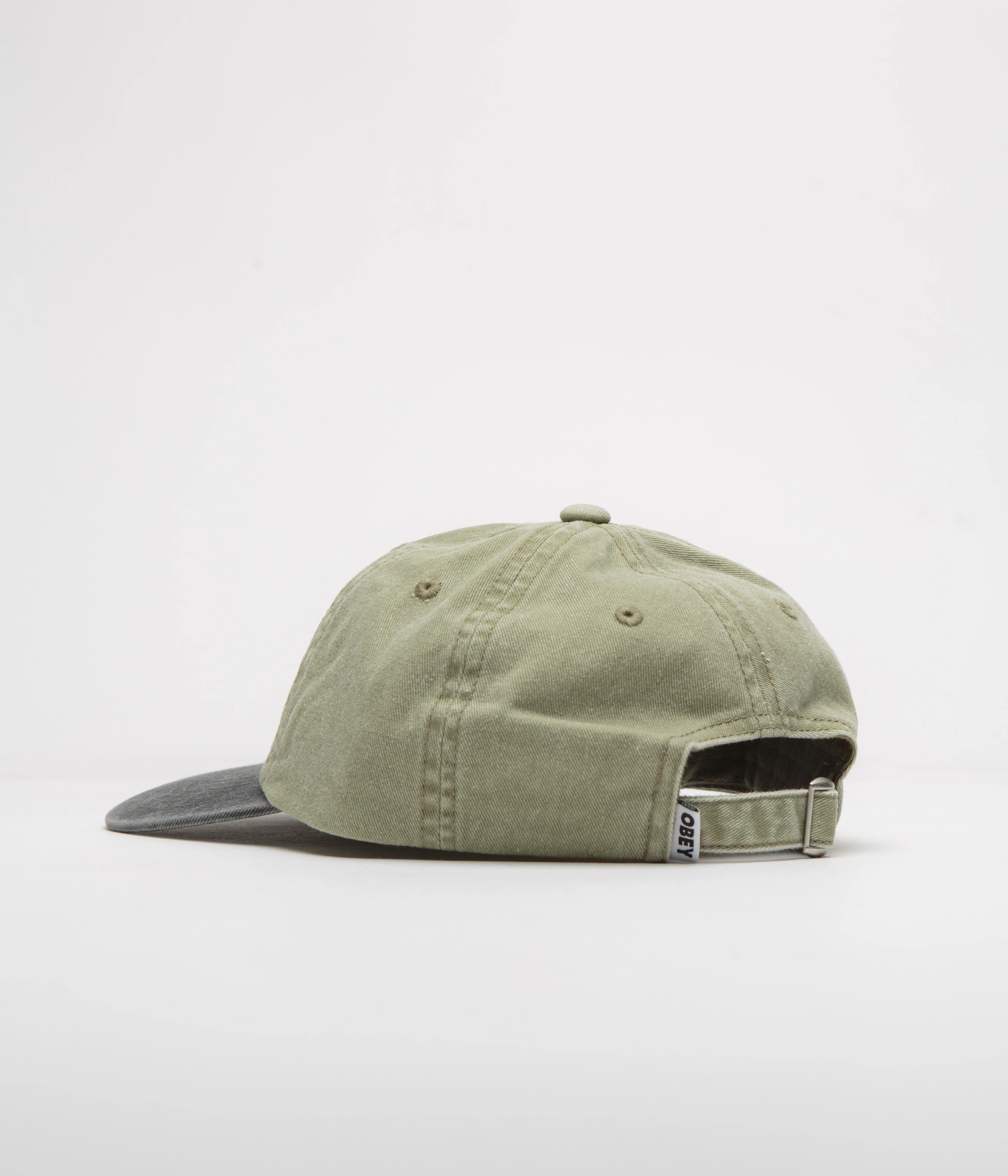 Obey 2 Tone Bold Cap - Pigment Khaki Multi - Image 3