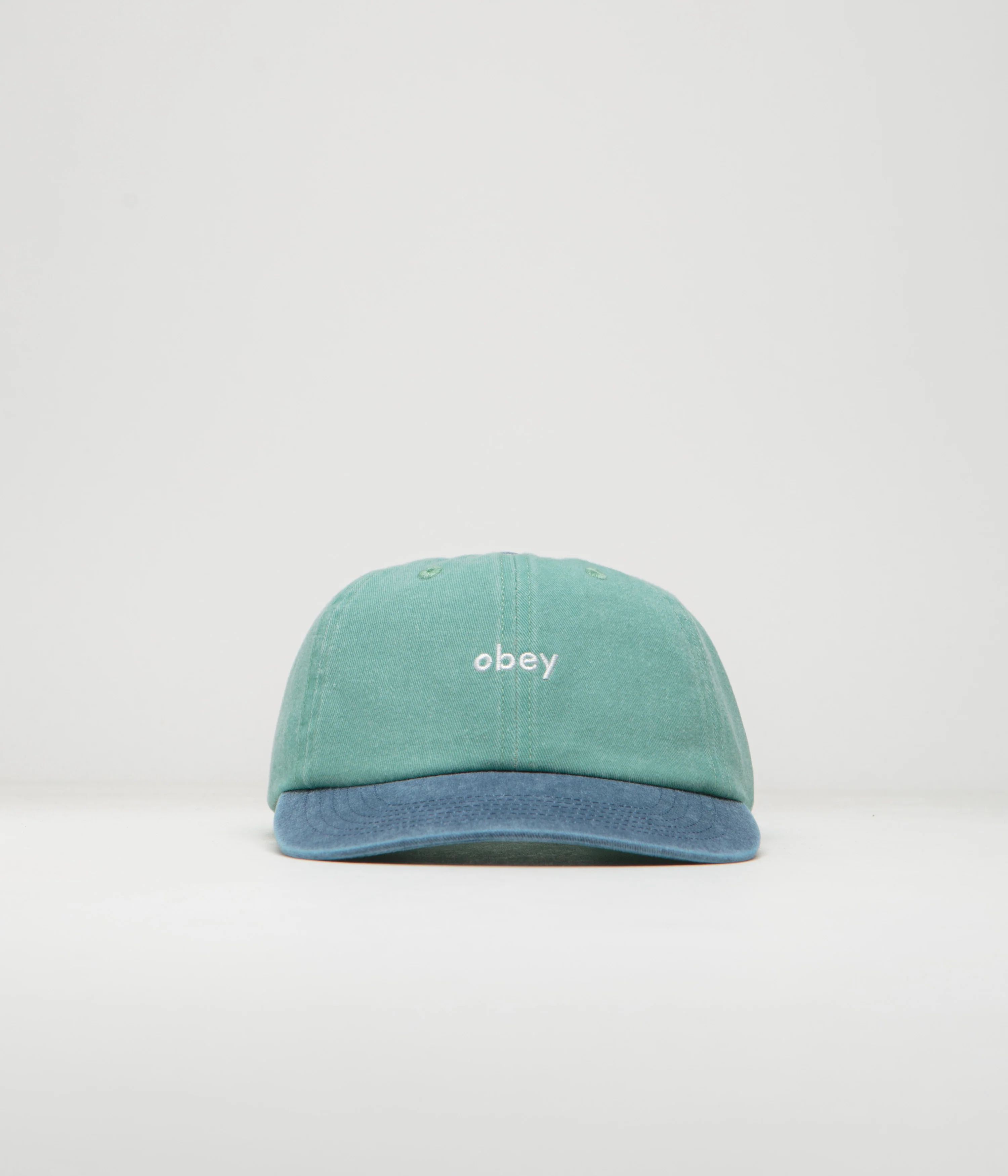 Obey 2 Tone Lowercase Cap - Pigment Surf Spray - Image 2