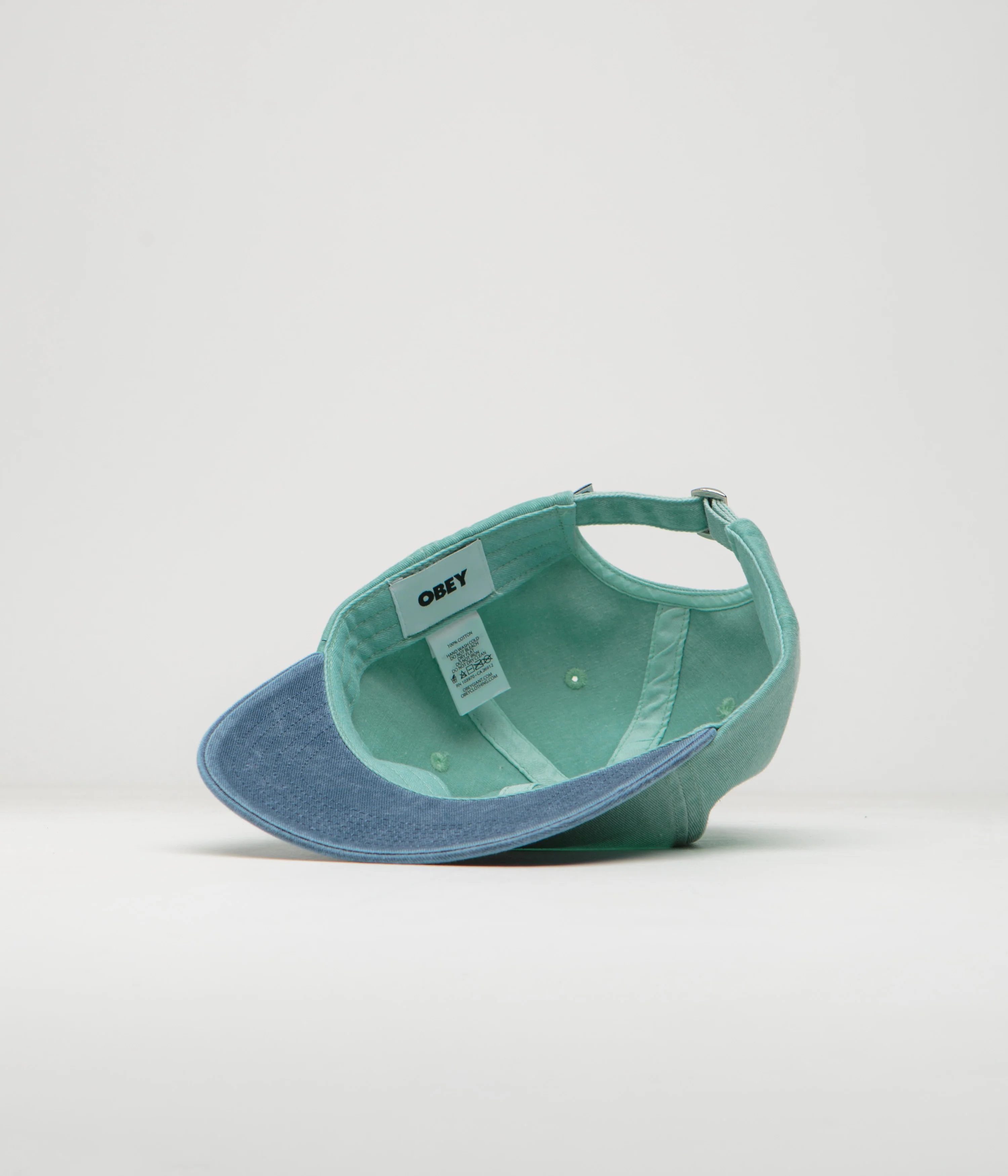 Obey 2 Tone Lowercase Cap - Pigment Surf Spray - Image 4