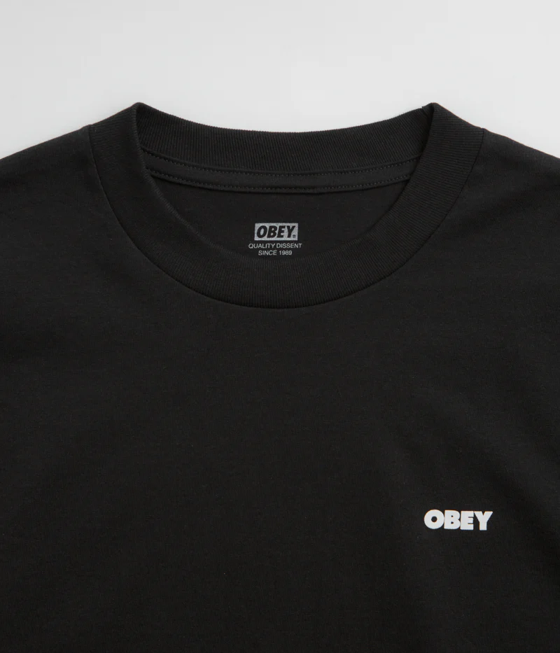 Obey Bold Eye T-Shirt - Black - Image 4