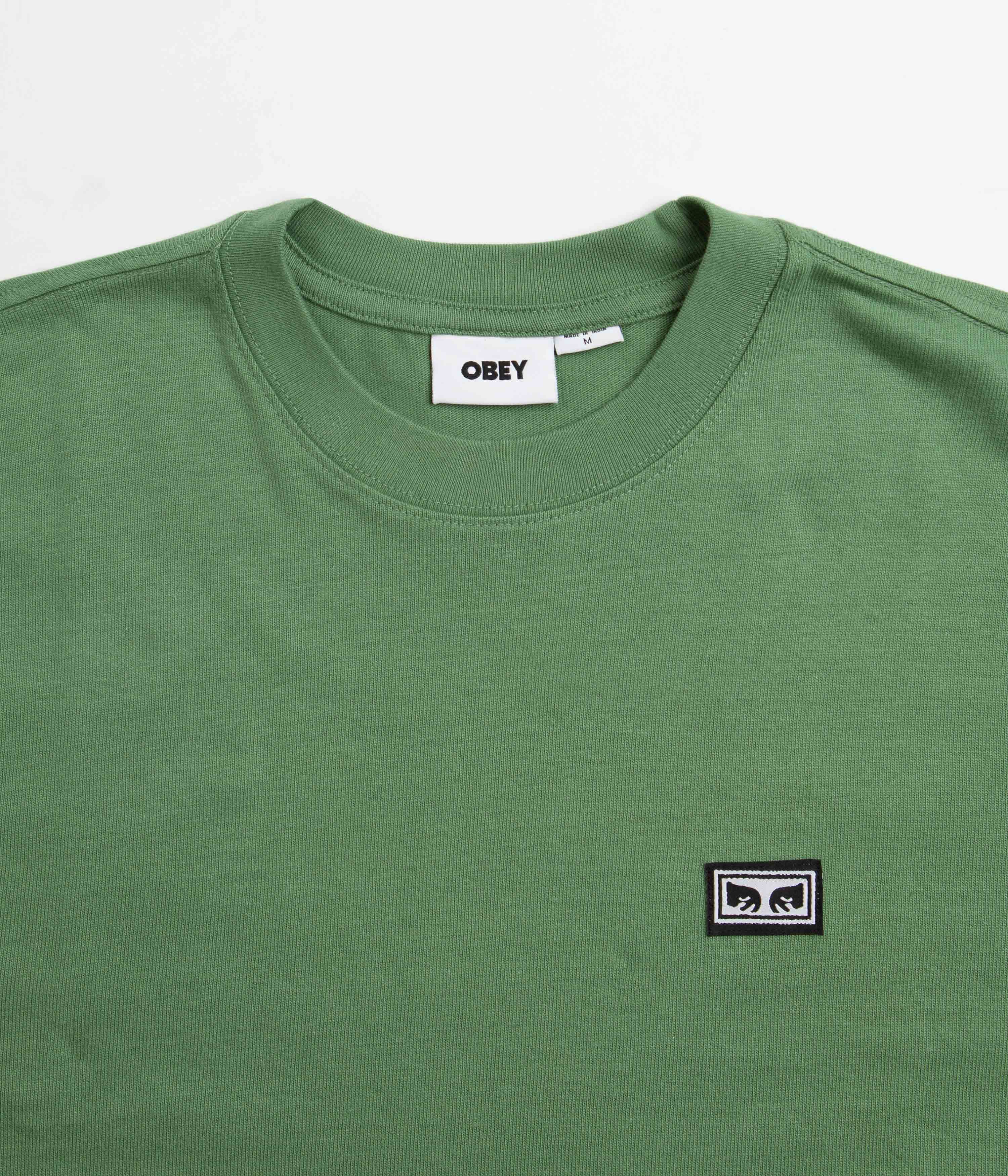Obey Established Works Eyes T-Shirt - Jade - Image 2