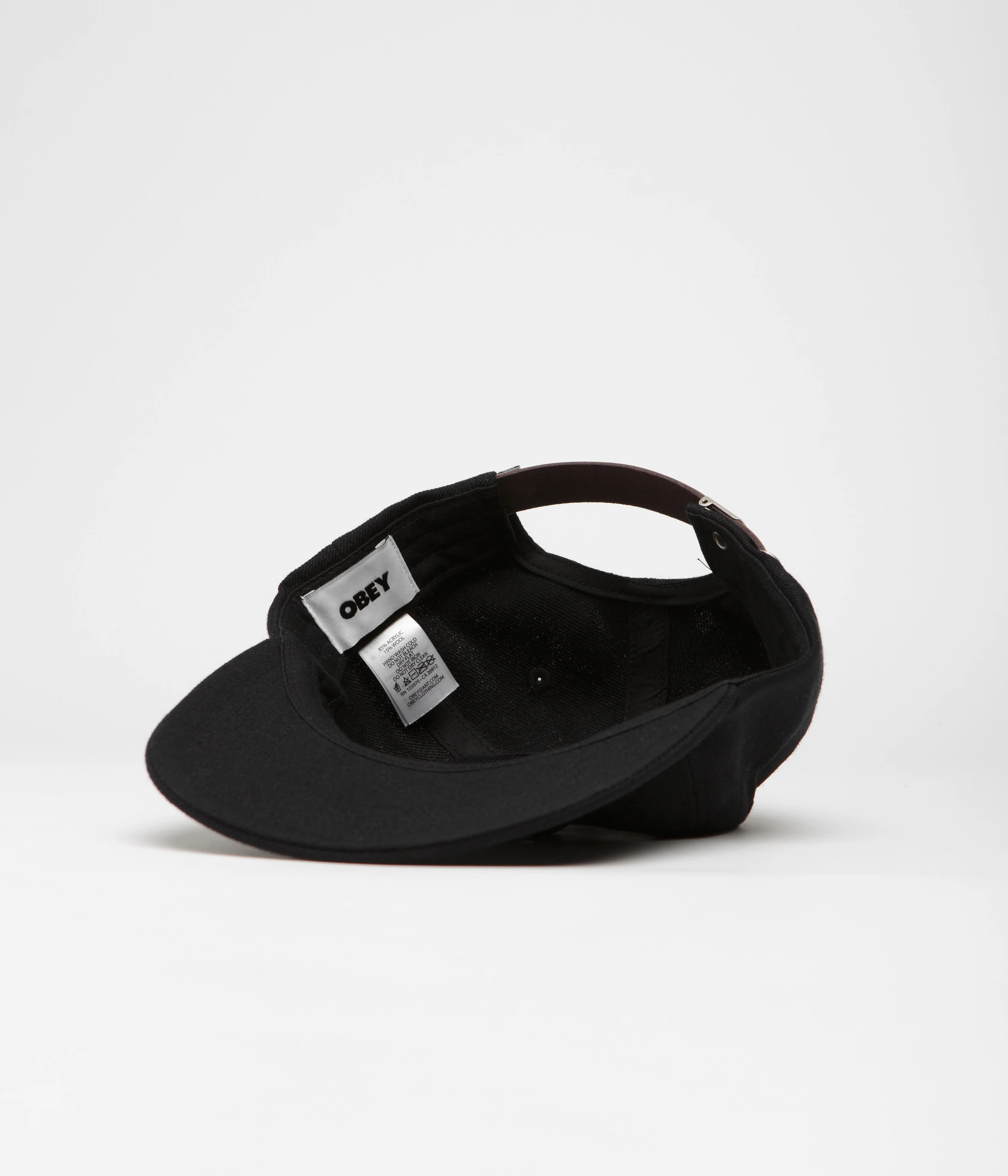 Obey Hedges Cap - Black - Image 4